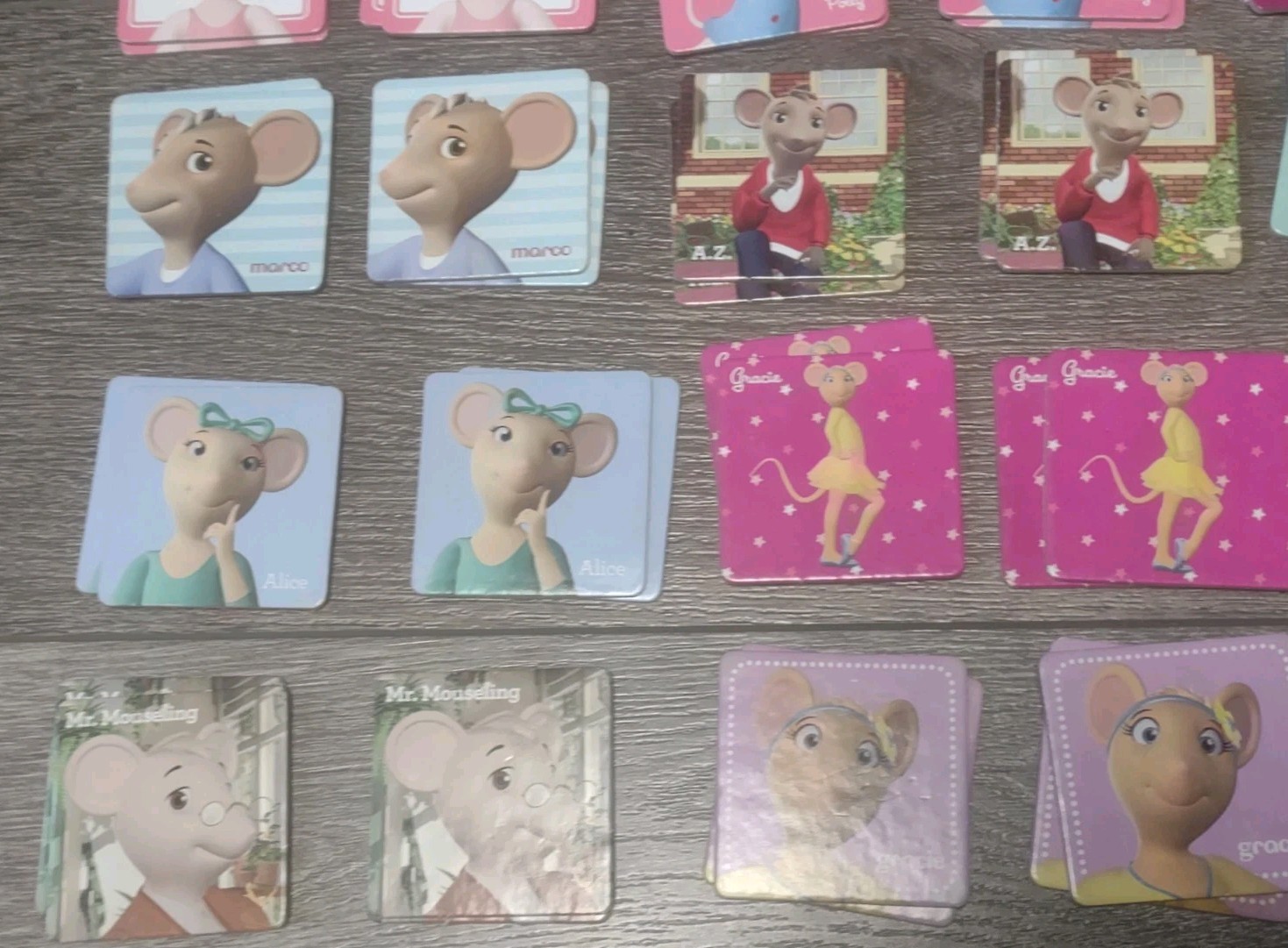 Angelina Ballerina Matching Game The Wonder Forge 2011 Complete