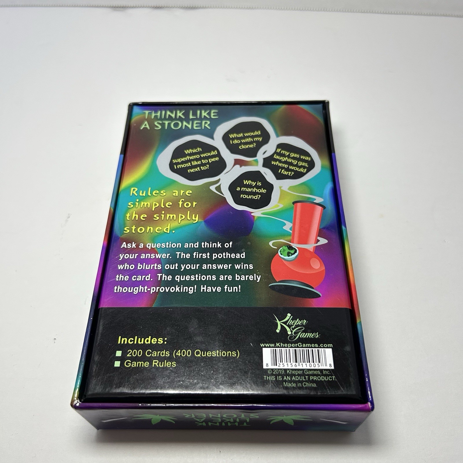 Kheper Games Think Like a Stoner Adult Party Game