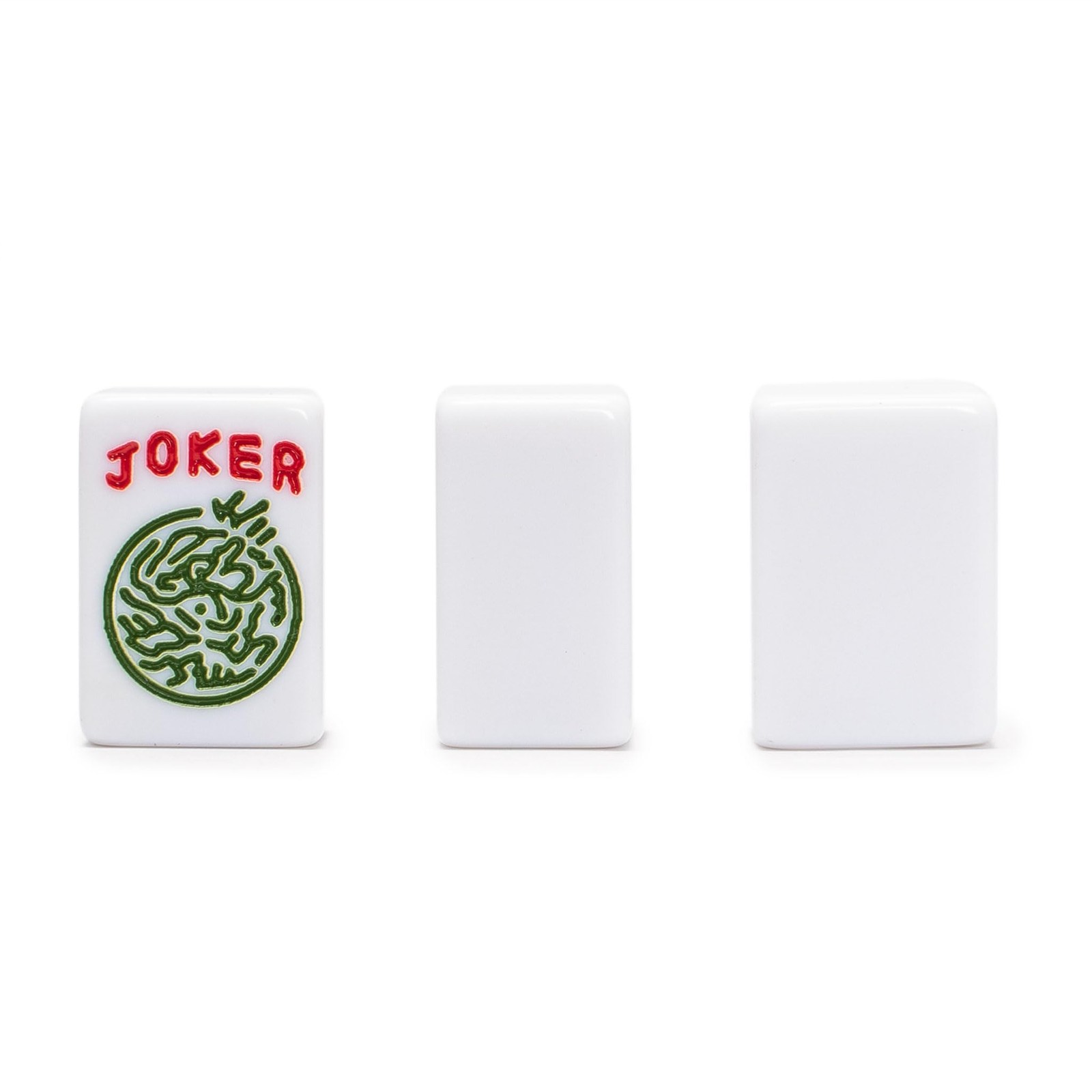 Yellow Mountain Imports Travel Size American Mahjong Set Celadon with Teal Gr…