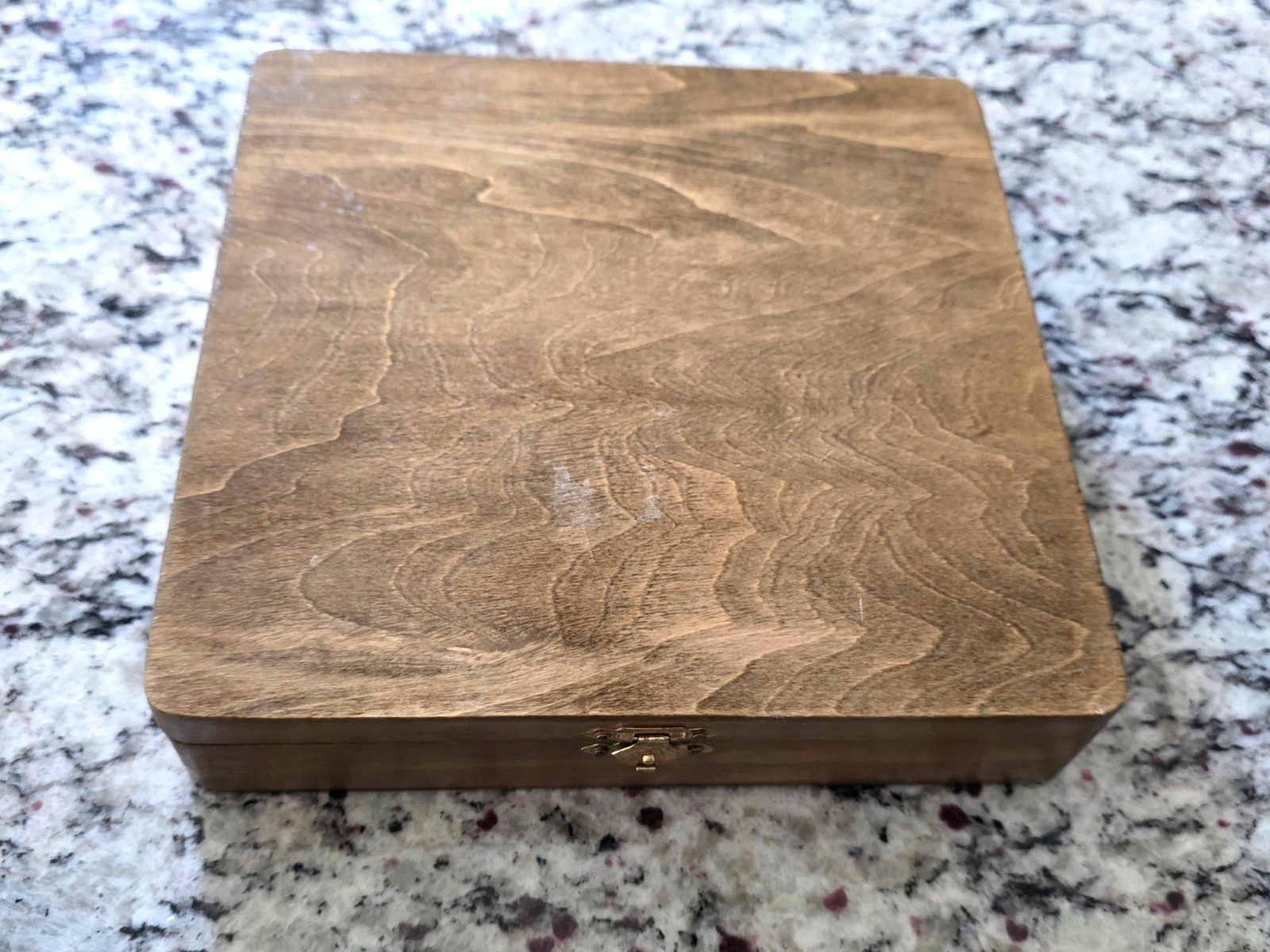 Handmade Vintage Heavy Solid Wood The Marble Game