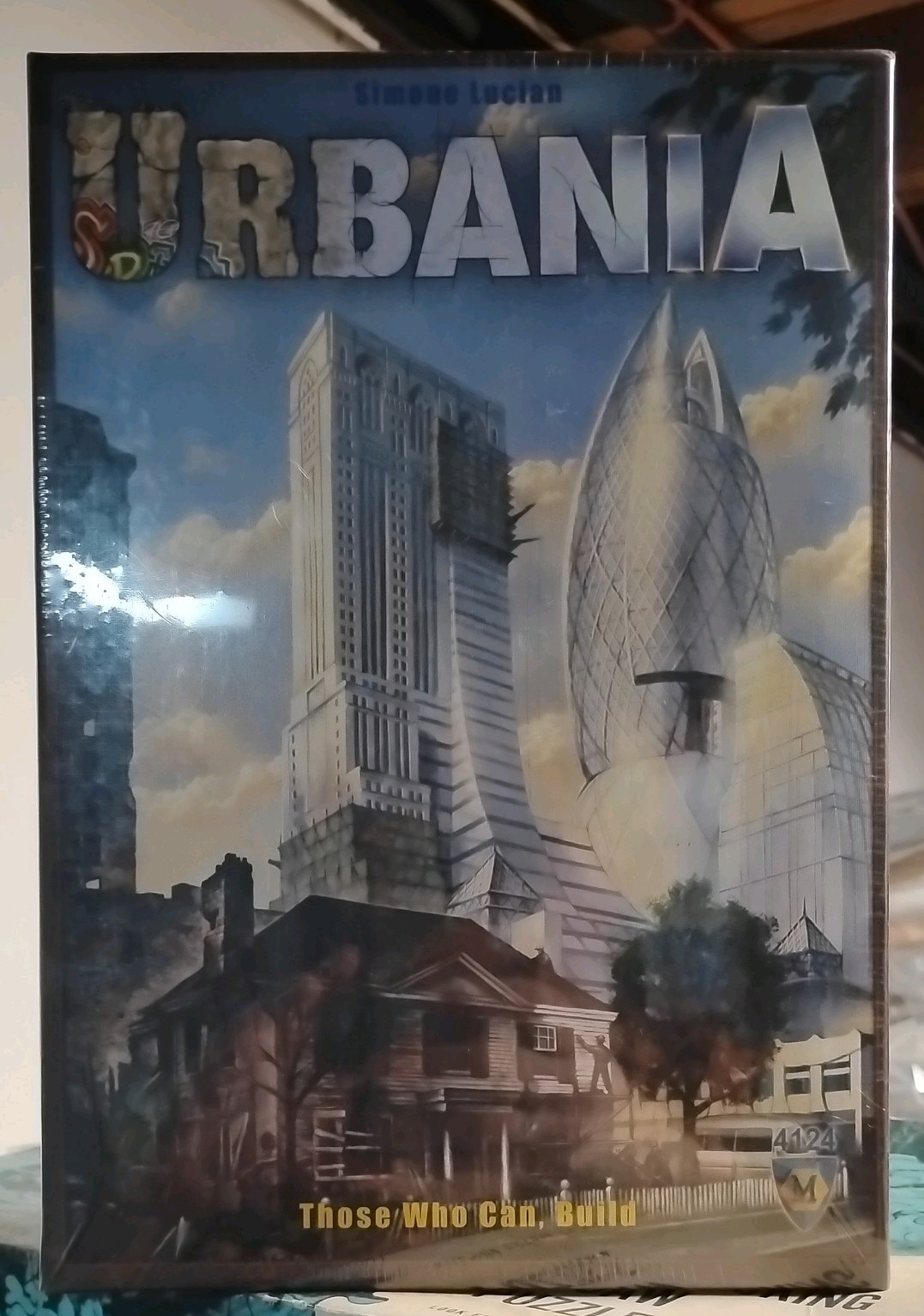 Urbania Board Game by Simone Lucian Mayfair Games 2012 ~ Factory Sealed NEW