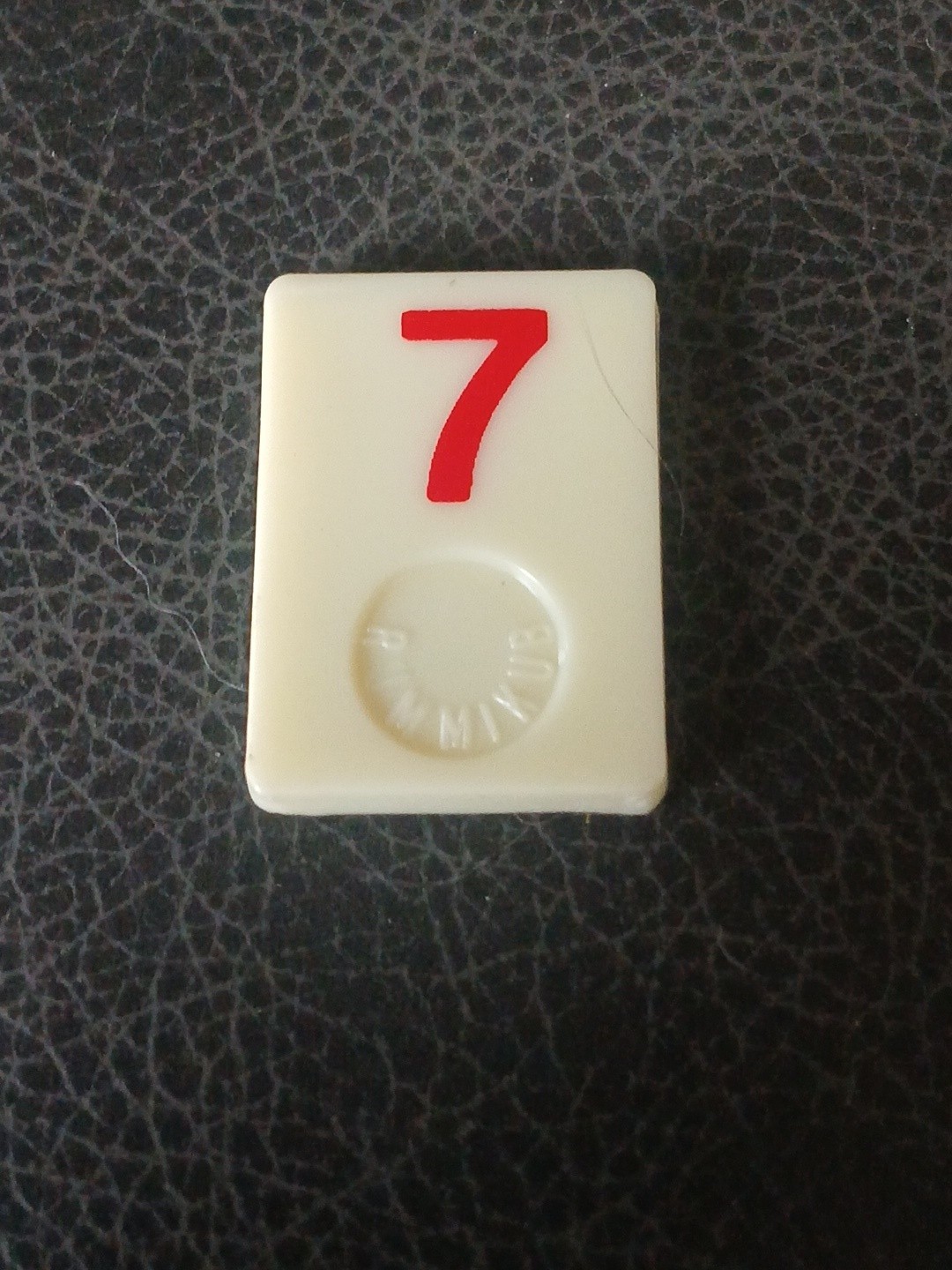 Miniature Rummikub Pressman Travel Size Tile Game Vintage Tiles & Rules Only