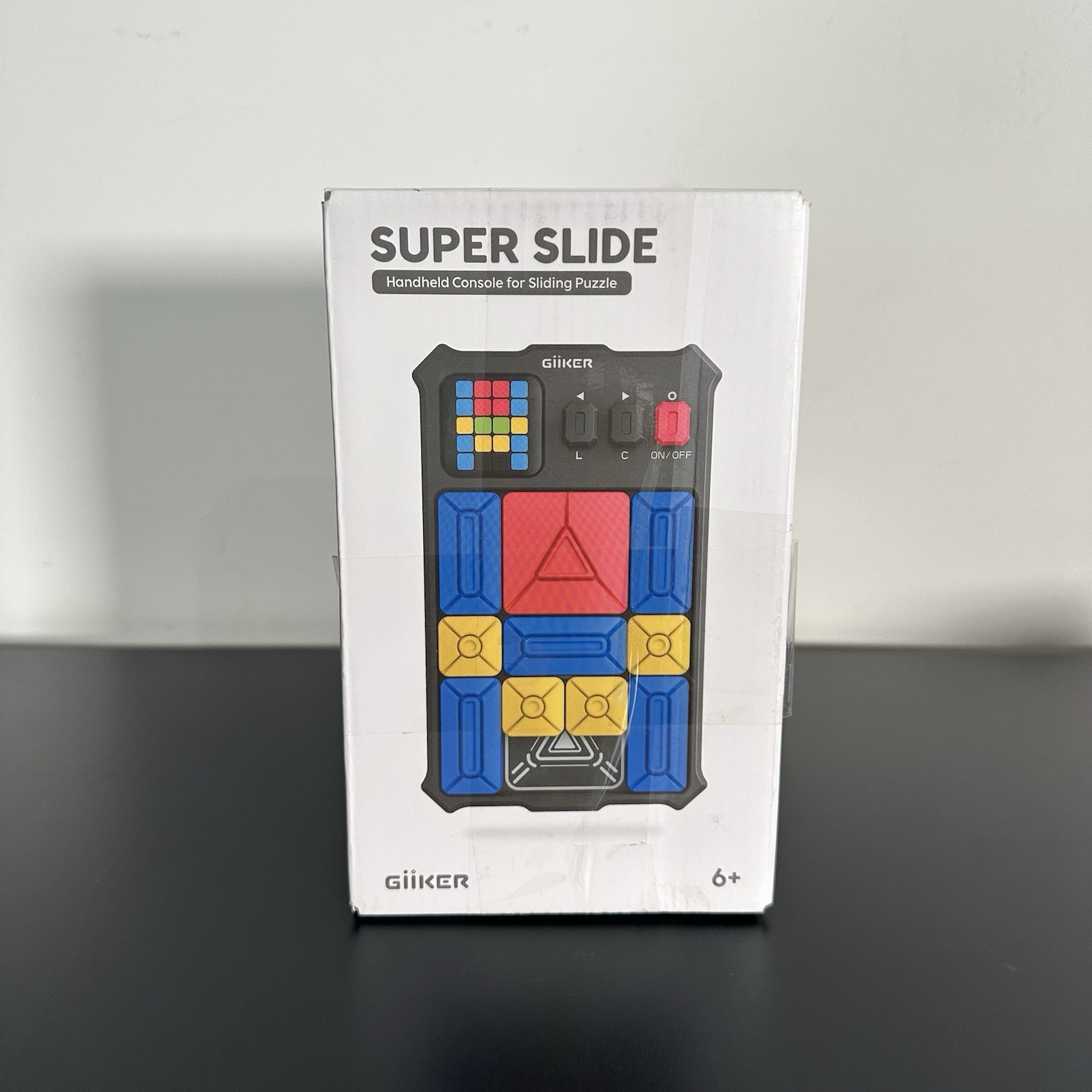 GiiKER Super Slide Handheld Console Puzzle Game 500+ Smart Brain Teaser Toy Gift