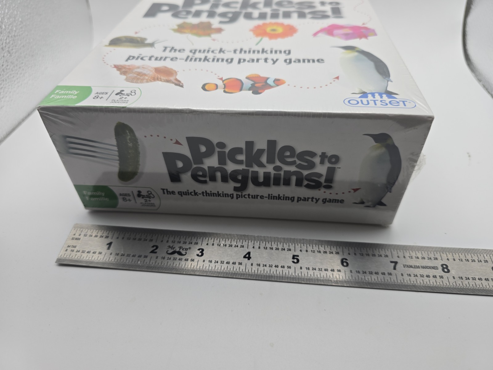 Pickles To Penguins Board Game Quick Thinking Picture Link Family Party