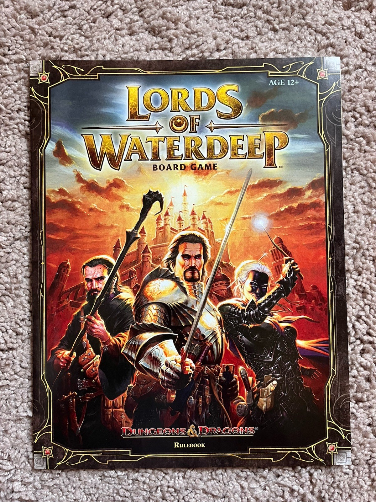 Lords of Waterdeep Dungeons and Dragons Board Game Wizards of the Coast Complete
