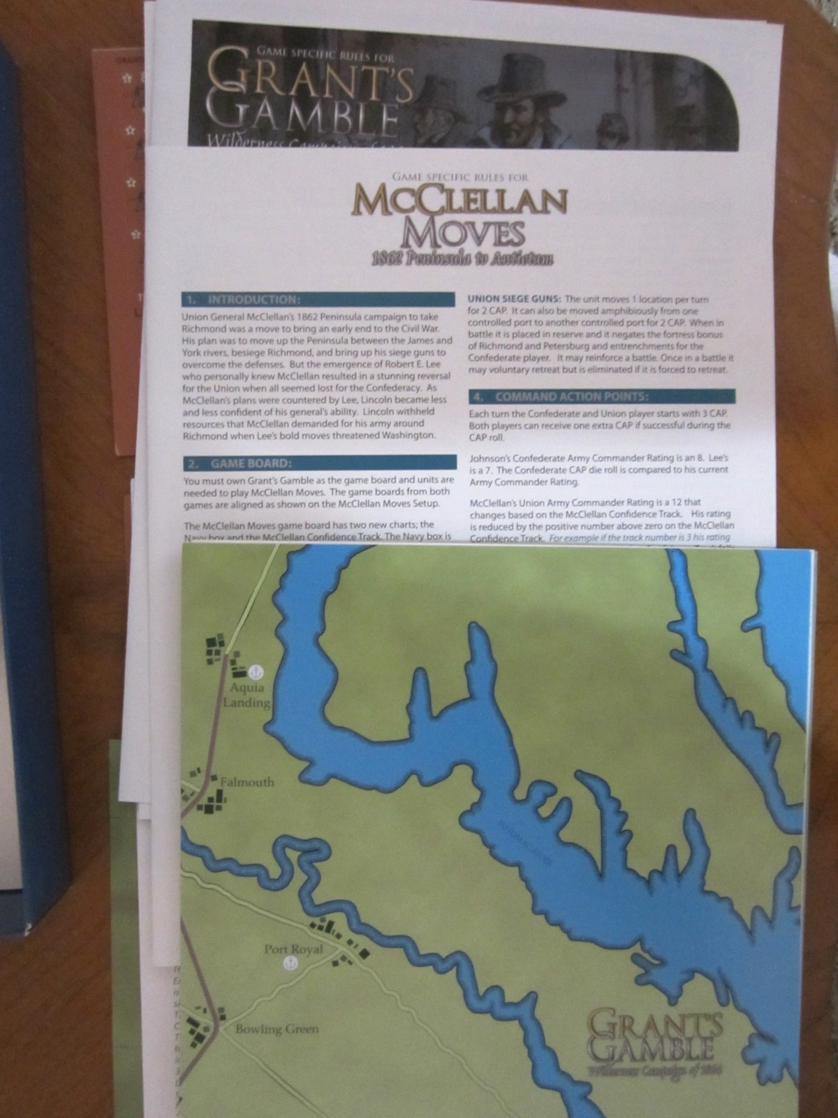 Grant’s Gamble plus McClellan Moves Expansion Worthington Games