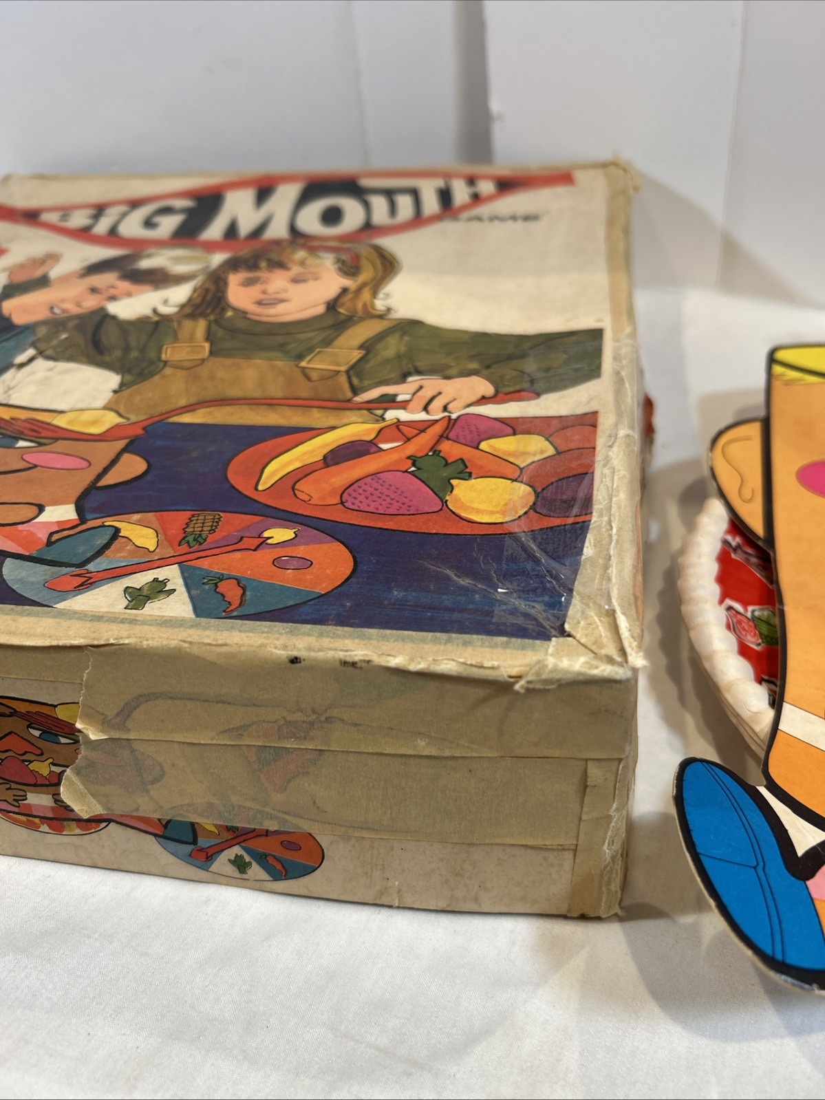Vintage 1968 Schaper Big Mouth Game Classic Retro Family Game Original Box