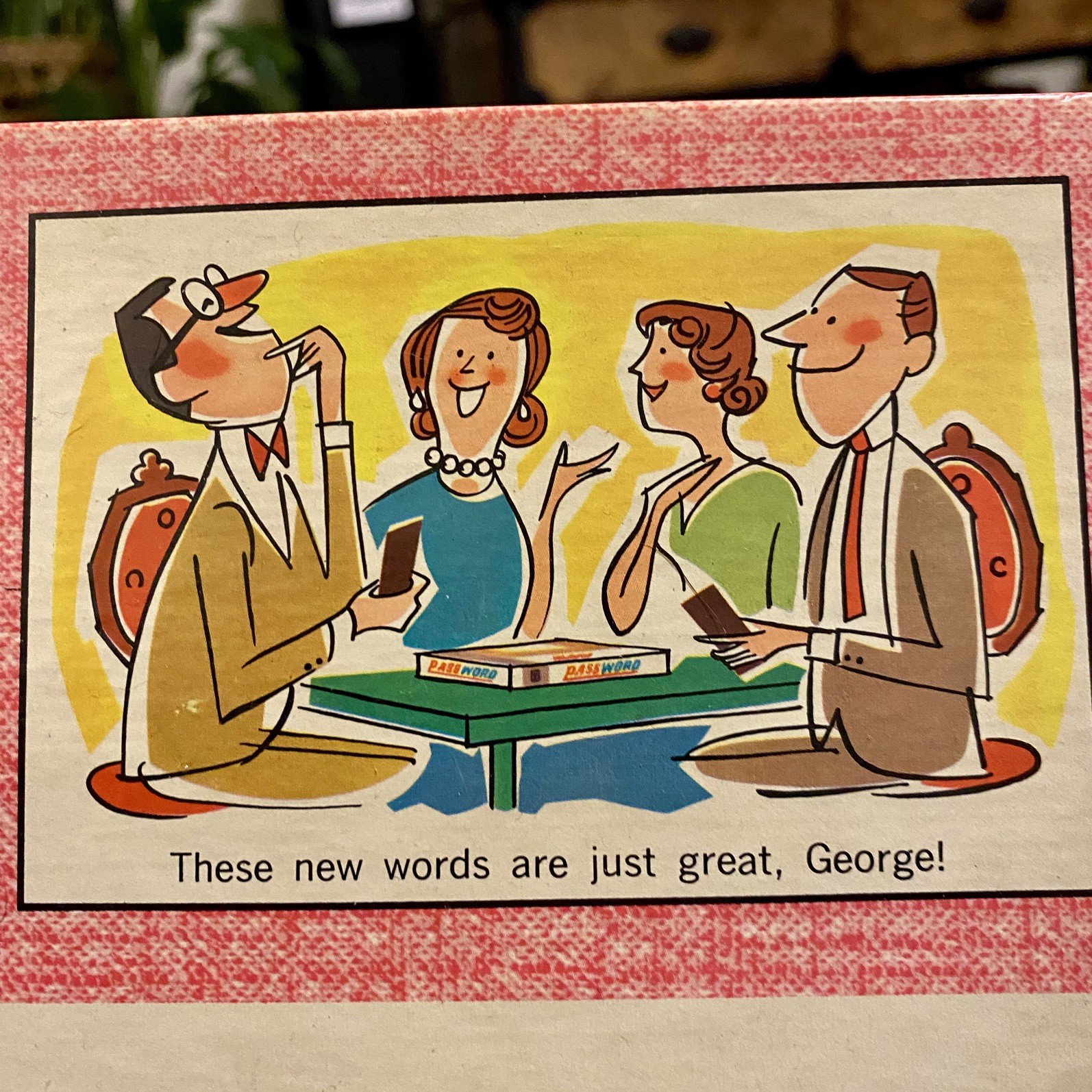 Vtg. 1963 Milton Bradley “Password” # 4260 Word Game