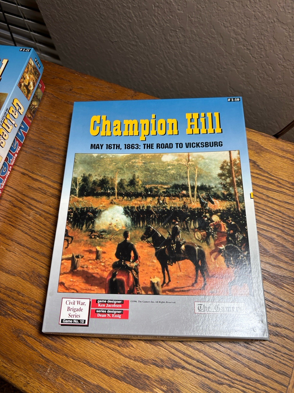 The Gamers Board Game Bundle Champion Hill Gaines Mill and Marengo New Unpunched