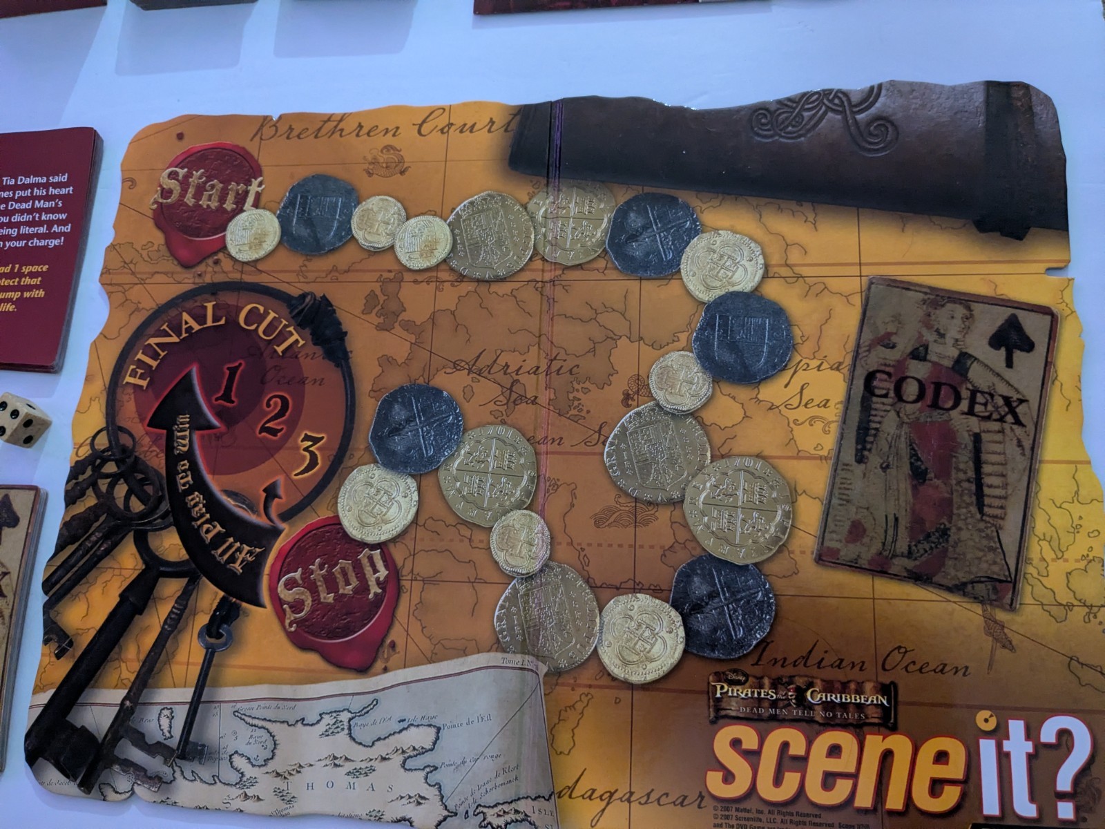 Pirates of the Caribbean, SCENE IT? The DVD Game – Complete/Working – Free Ship