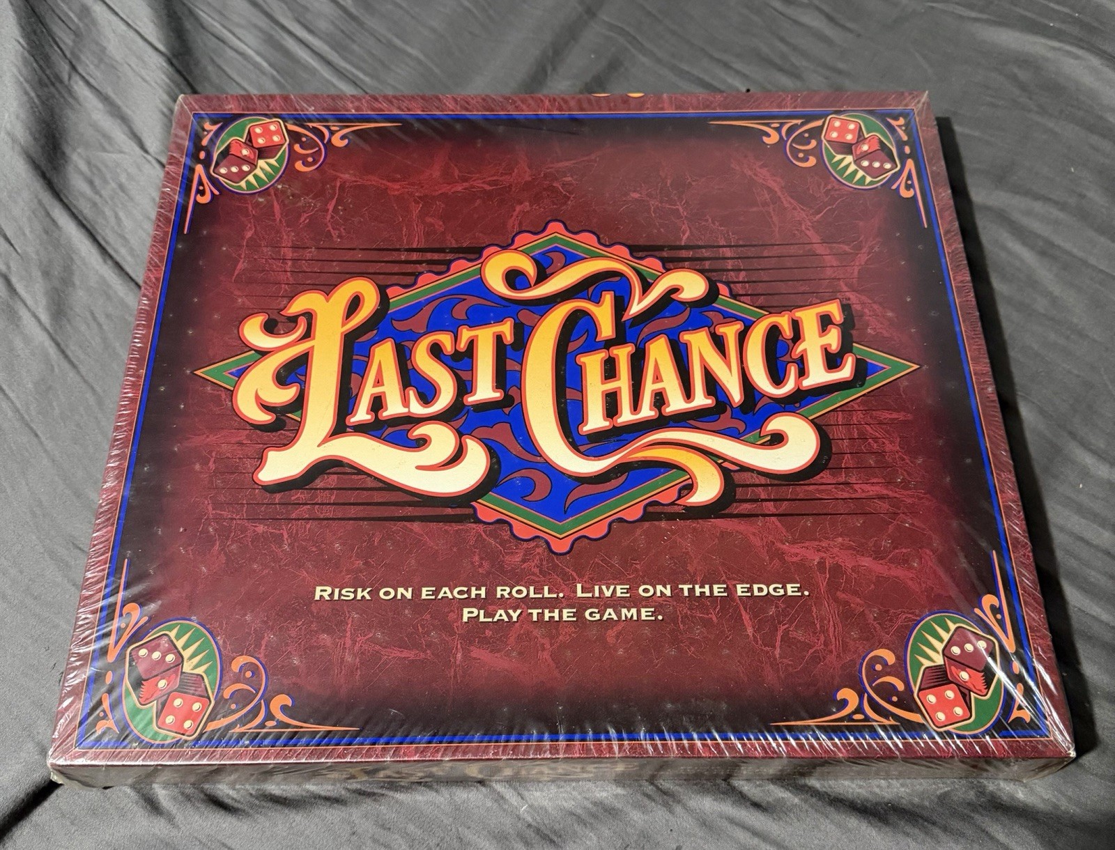 1995 Milton Bradley Last Chance Dice/board Game- Brand New Sealed