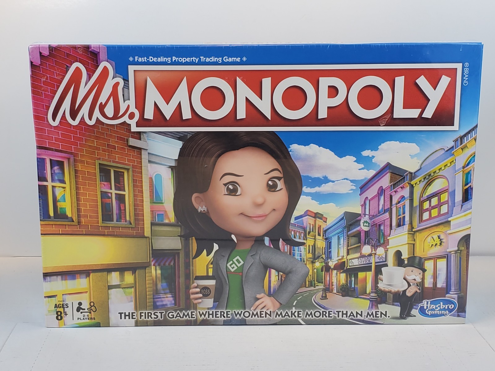 Ms. Monopoly Board Game By Hasbro New And Sealed