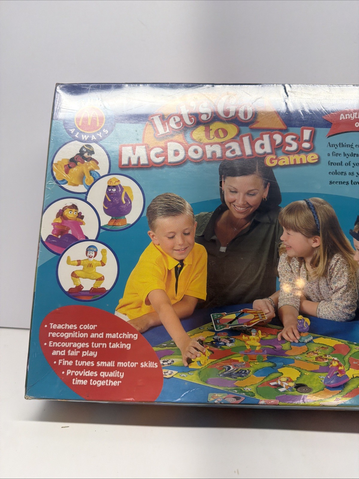 2001 Patch Products – Let’s Go to McDonald’s Game Sealed ( New Package Wear)