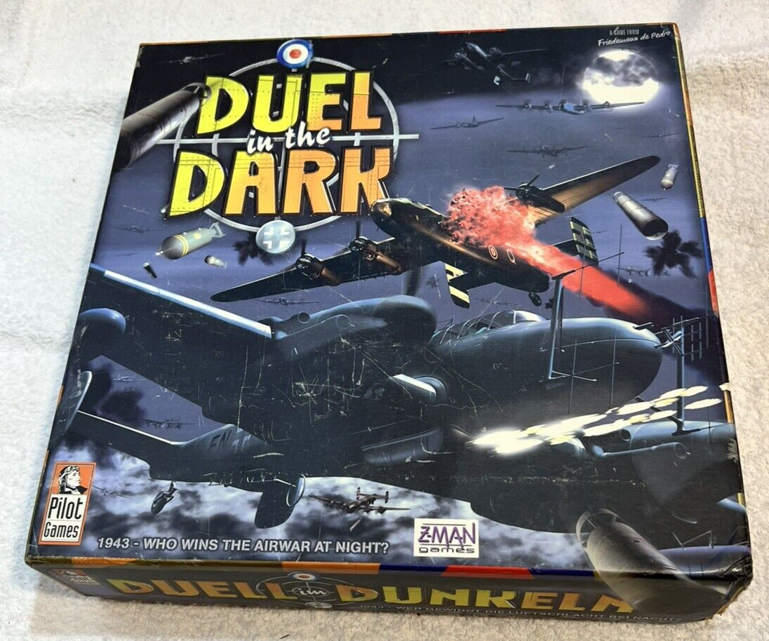 Duel in the Dark by Z-Man Games COMPLETE English German War Game Complete