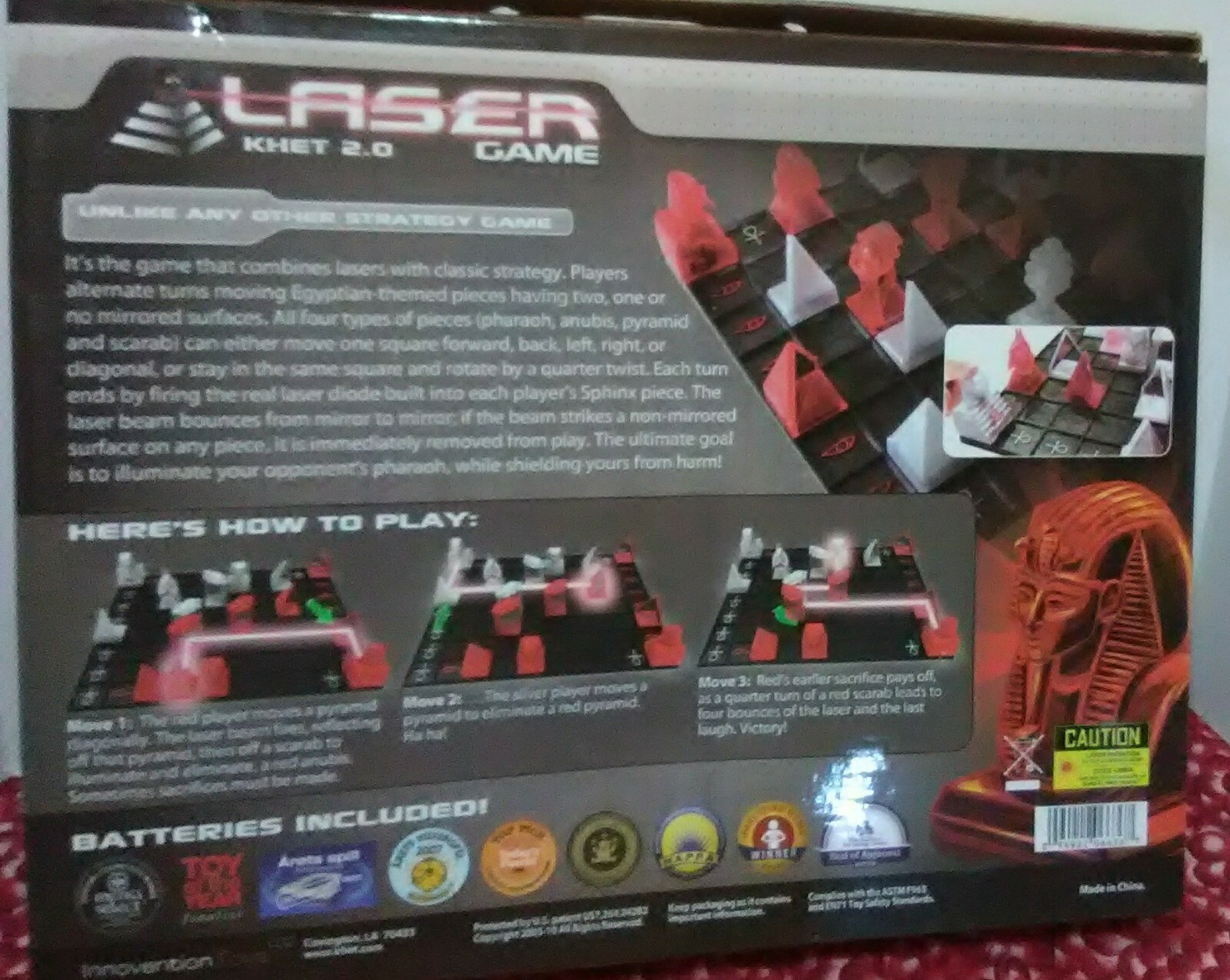Laser Khet 2.0 Game 2012 Mensa Select Toy of the Year Finalist