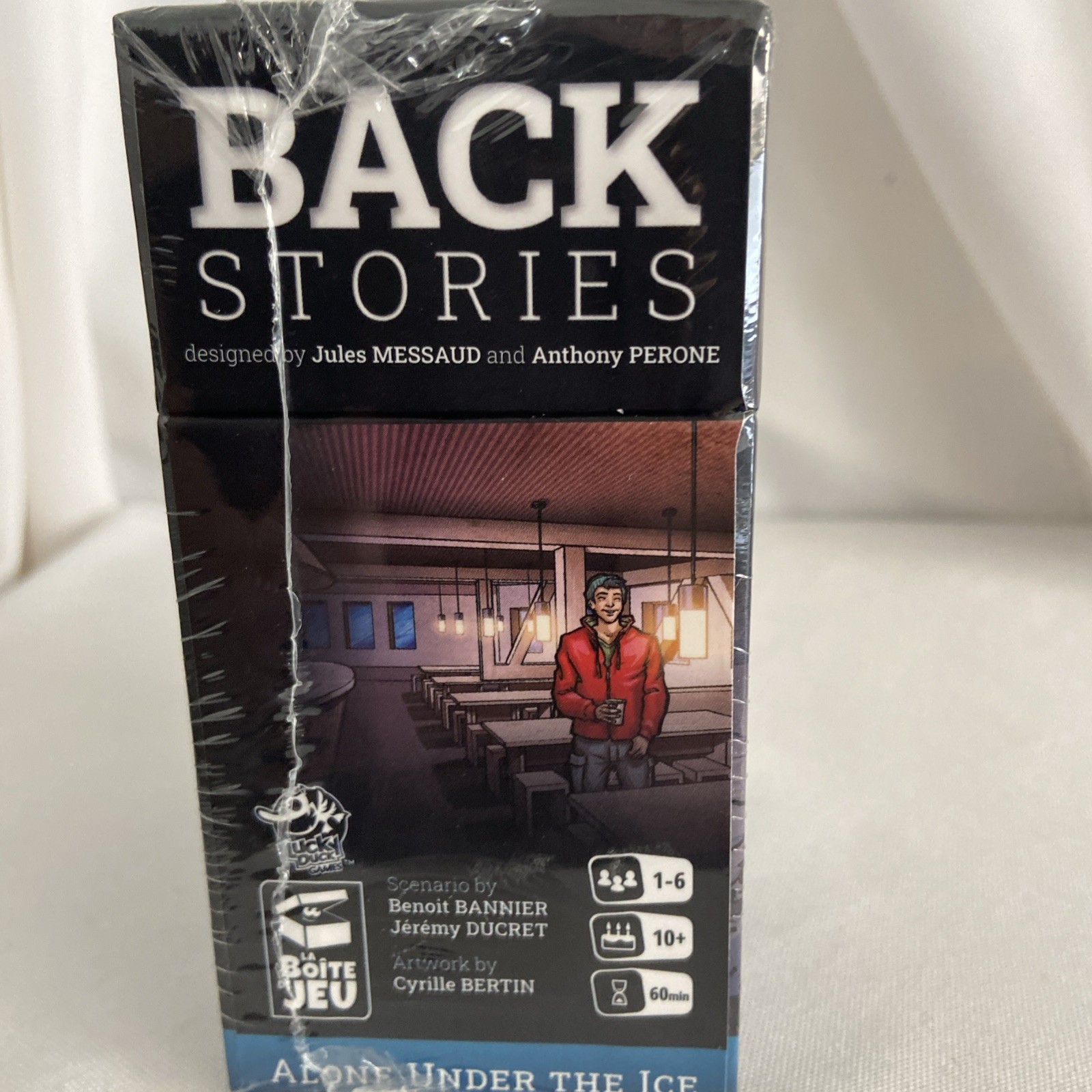Back Storiess Alone Under the Ice Story Adventure Game Lucky Duck New Sealed