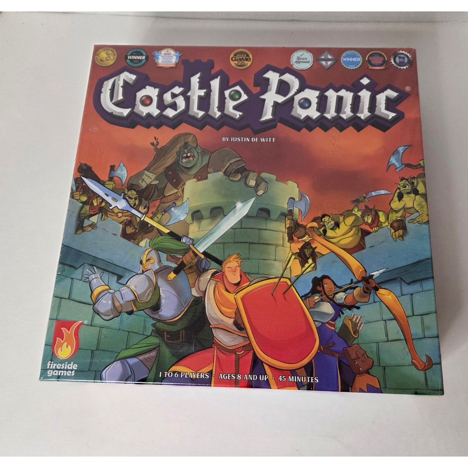 Castle Panic Board Game – Second Edition, Fourth Printing – NEW & SEALED!