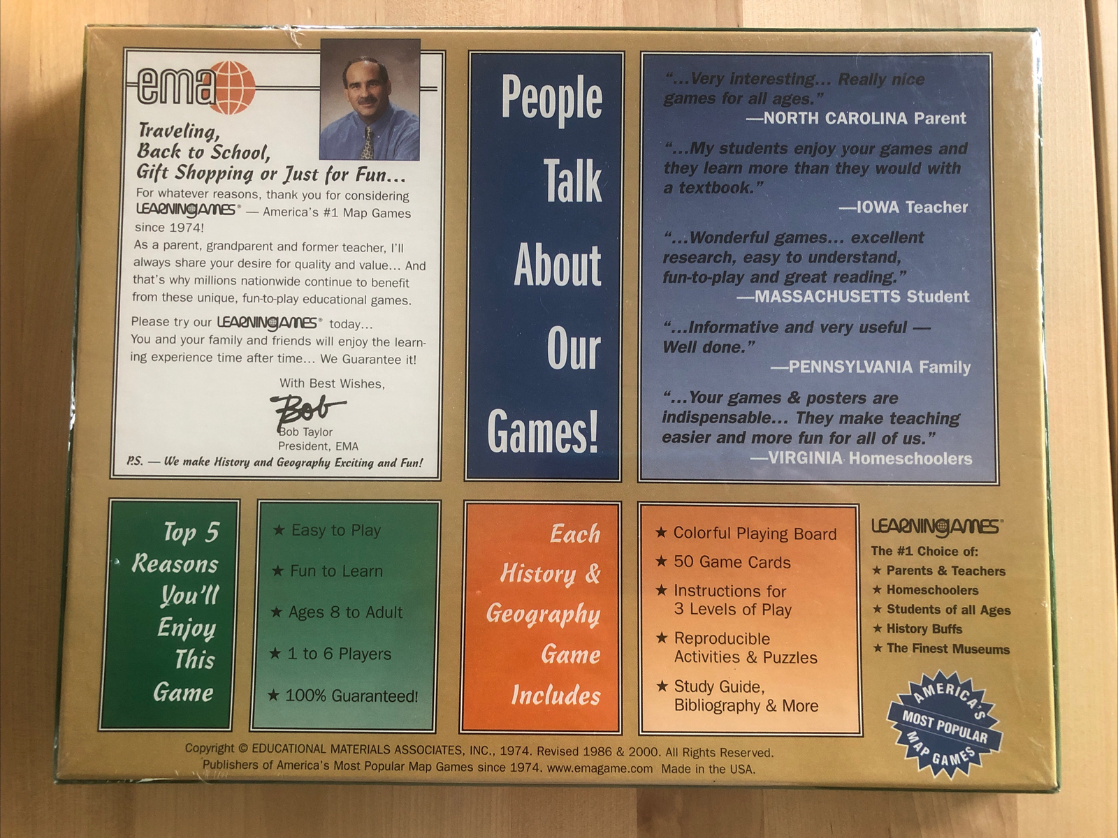 World Map Game Learning Game 8+ History And Geography 2000 New