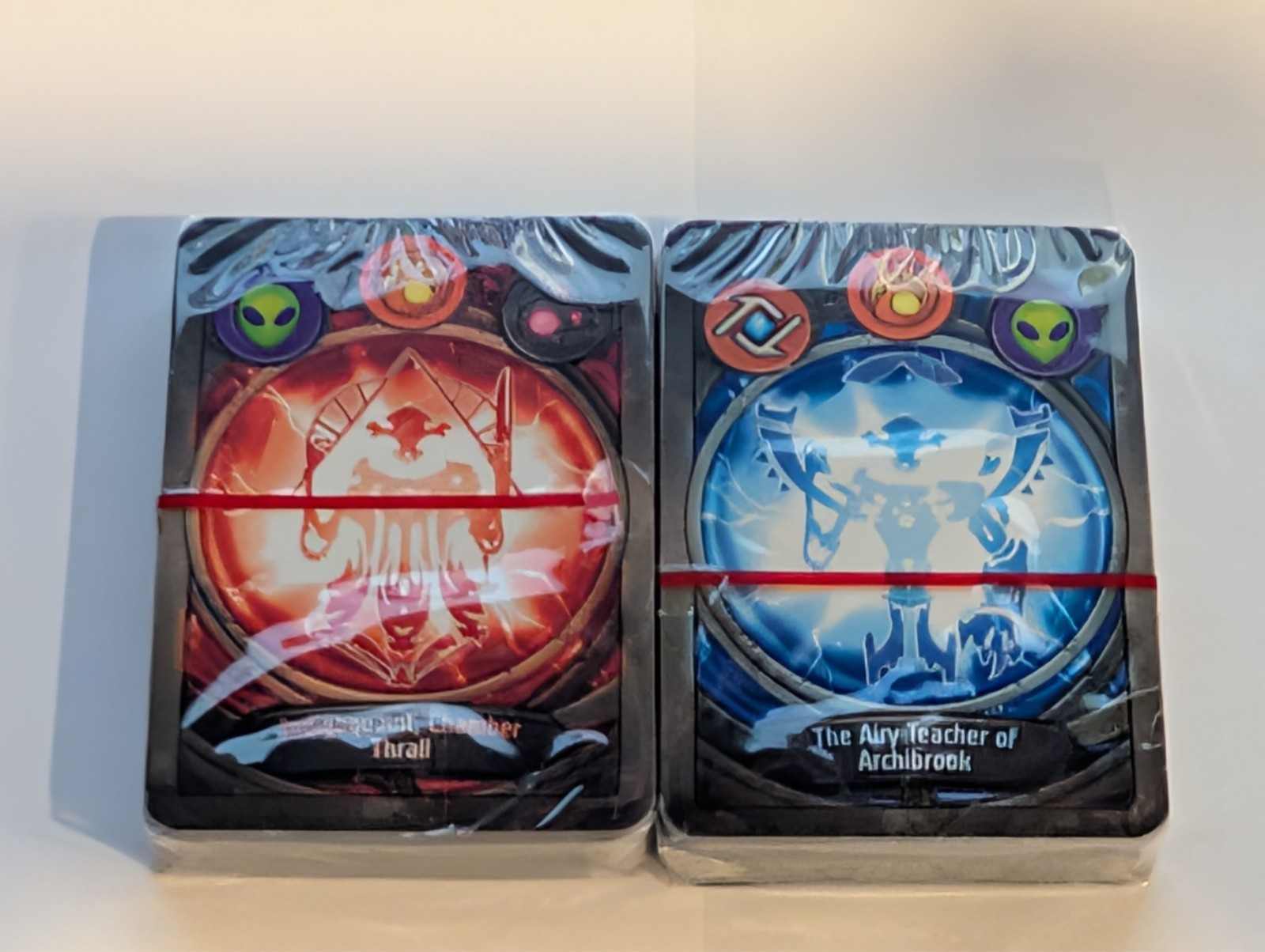 2 Keyforge Decks The Airy Teacher of Archibrook & Indigoquaint, Chamber Thrall!