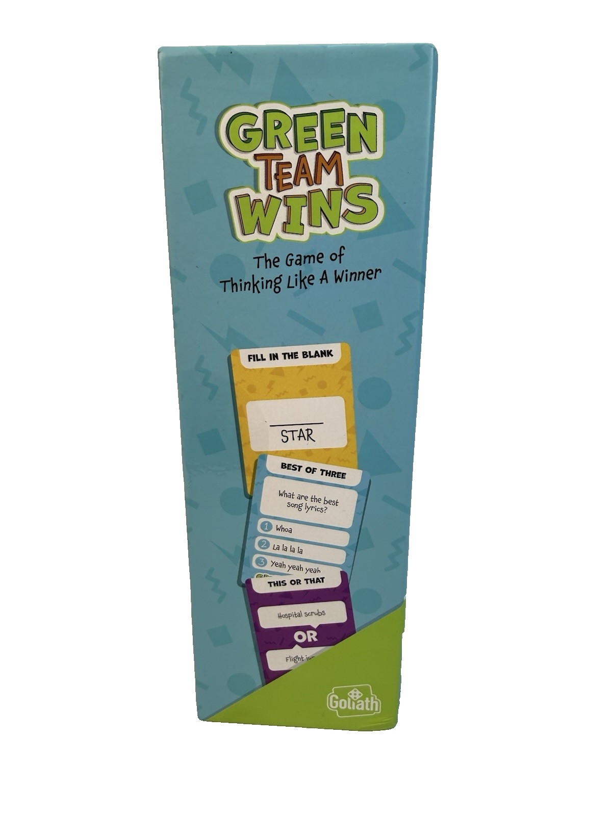 Green Team Wins Board Game Family Strategy Fun Educational Game – New Sealed