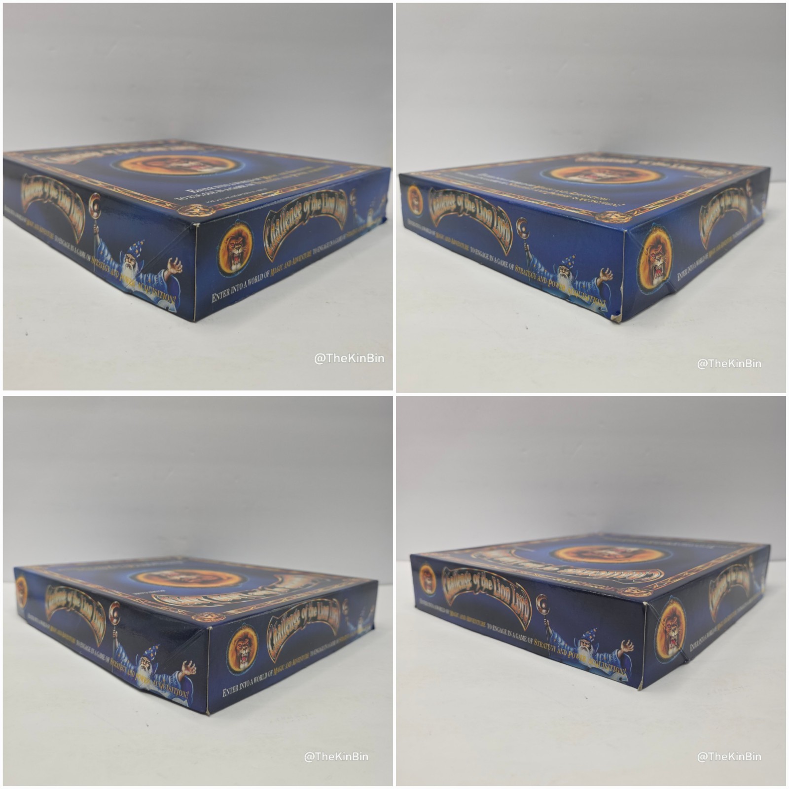 Challenge Of The Lion Lord 1995 Board Game Rare Vintage 100% Complete GUC