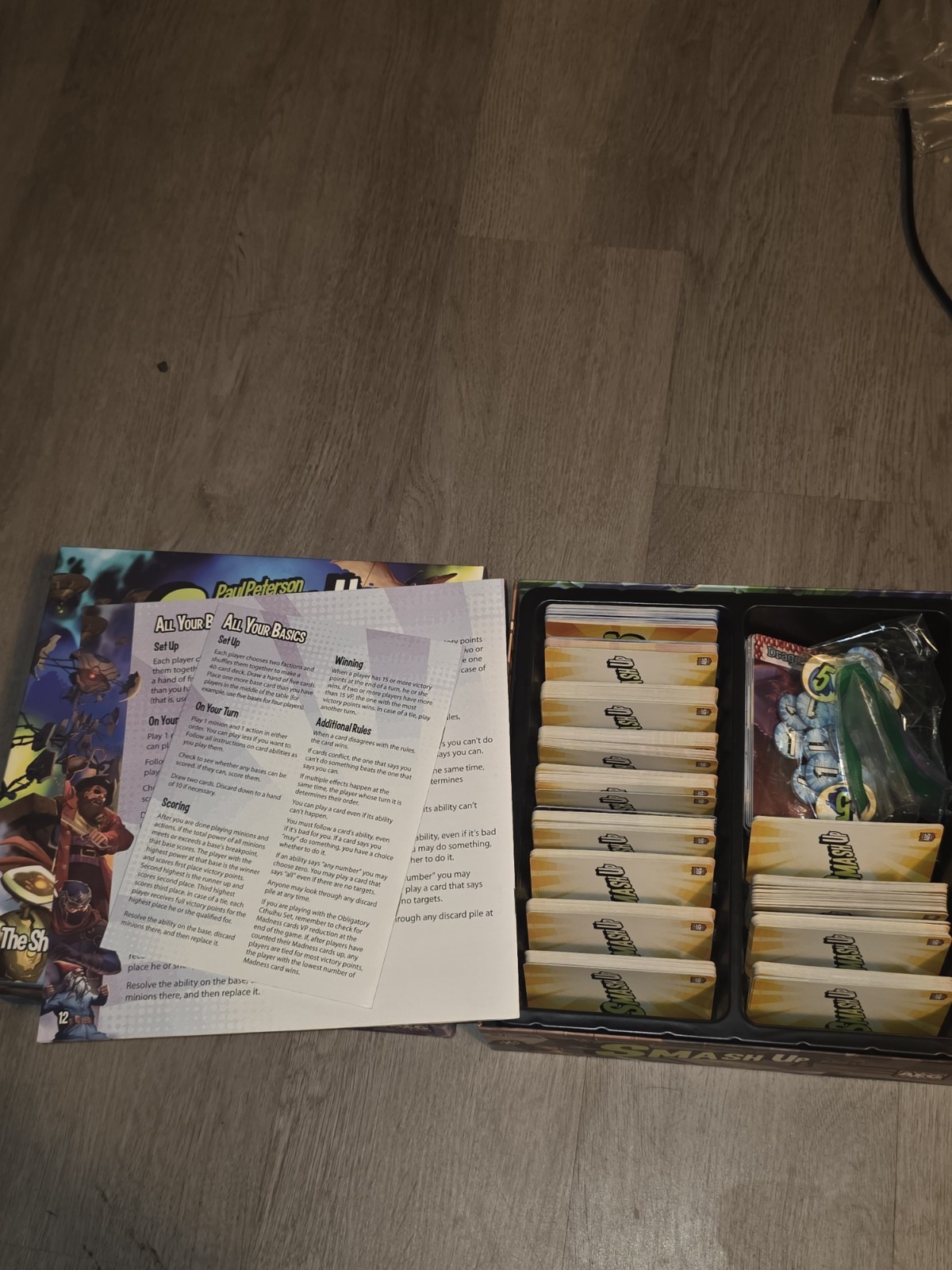 Smash Up Board Card Game by Paul Peterson AEG Games Preowned