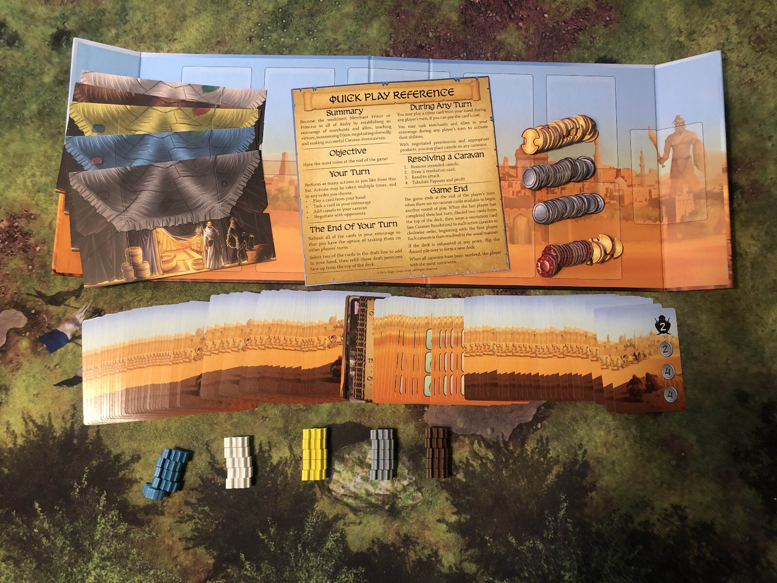 MERCHANTS of ARABY Board Game by Daily Magic Games