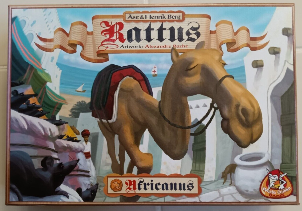 Rattus Africanus Game Expansion – Z-Man Games – COMPLETE, UNUSED