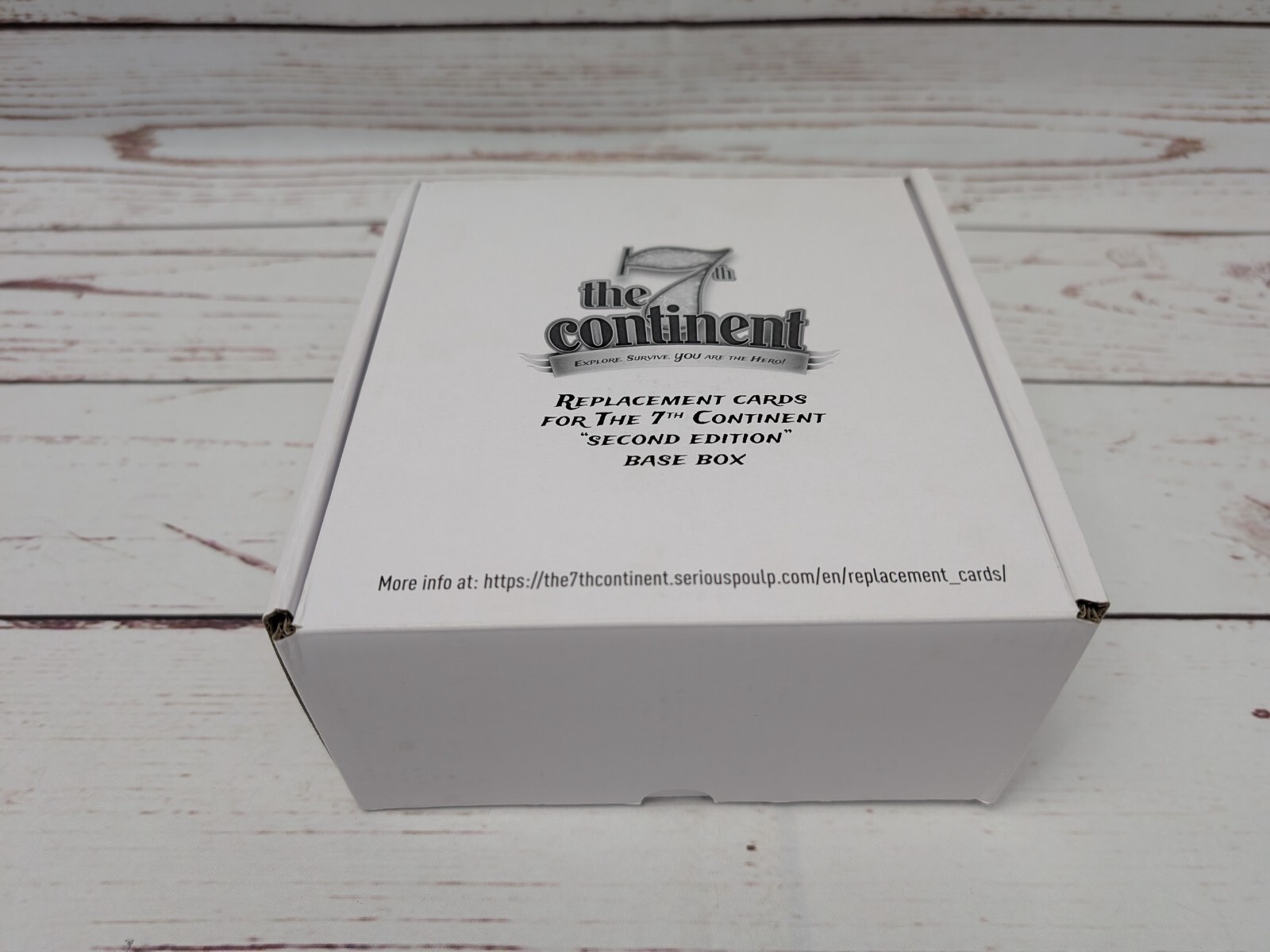 The 7th Continent Board Game Kickstarter NIS What Goes Up Must Come Down