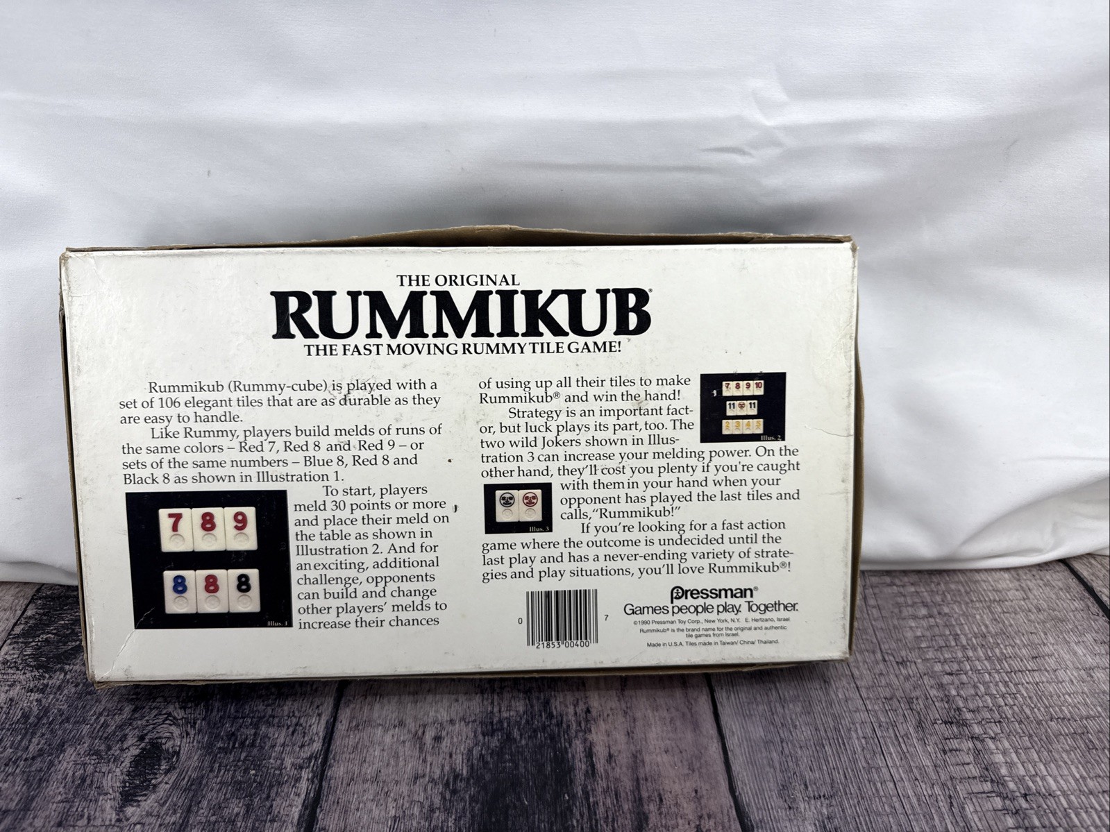 1990 Rummikub Classic Edition – The Original Rummy Tile Game for Ages 8 & Up