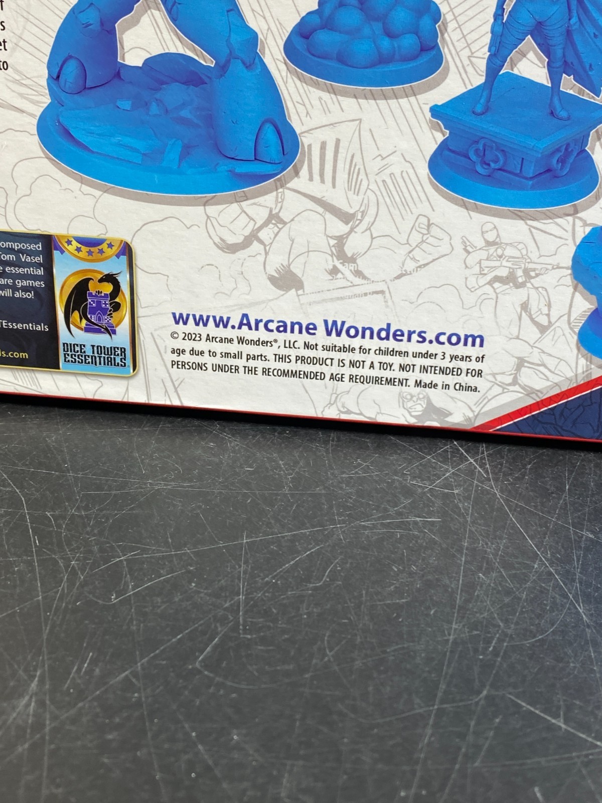 Arcane Wonders core game unpainted Freedom Five Kickstarter Board Game new boxed