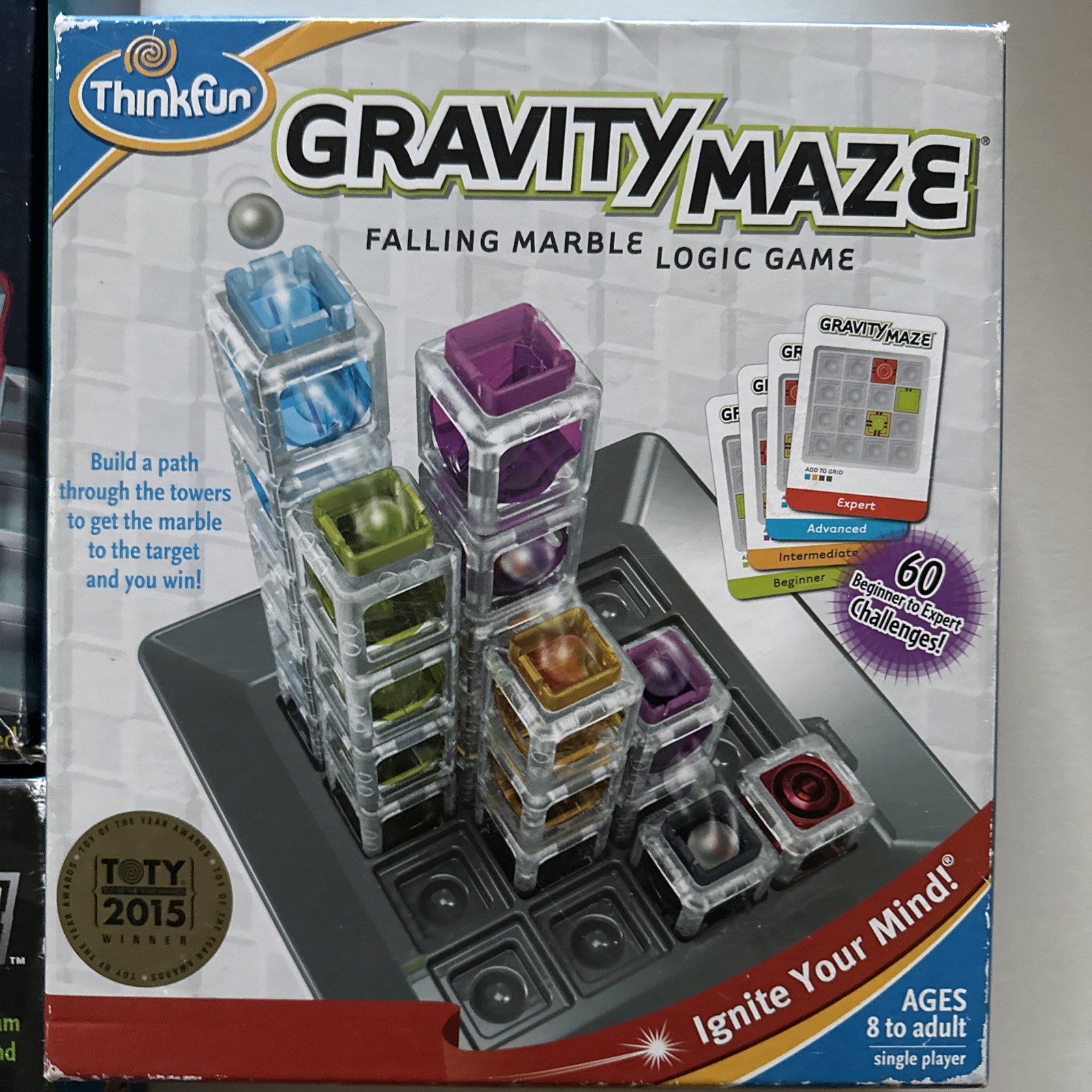 Think Fun Laser Chess Gravity Maze Laser Maze Lot Of 3 Board Games 8+ Complete