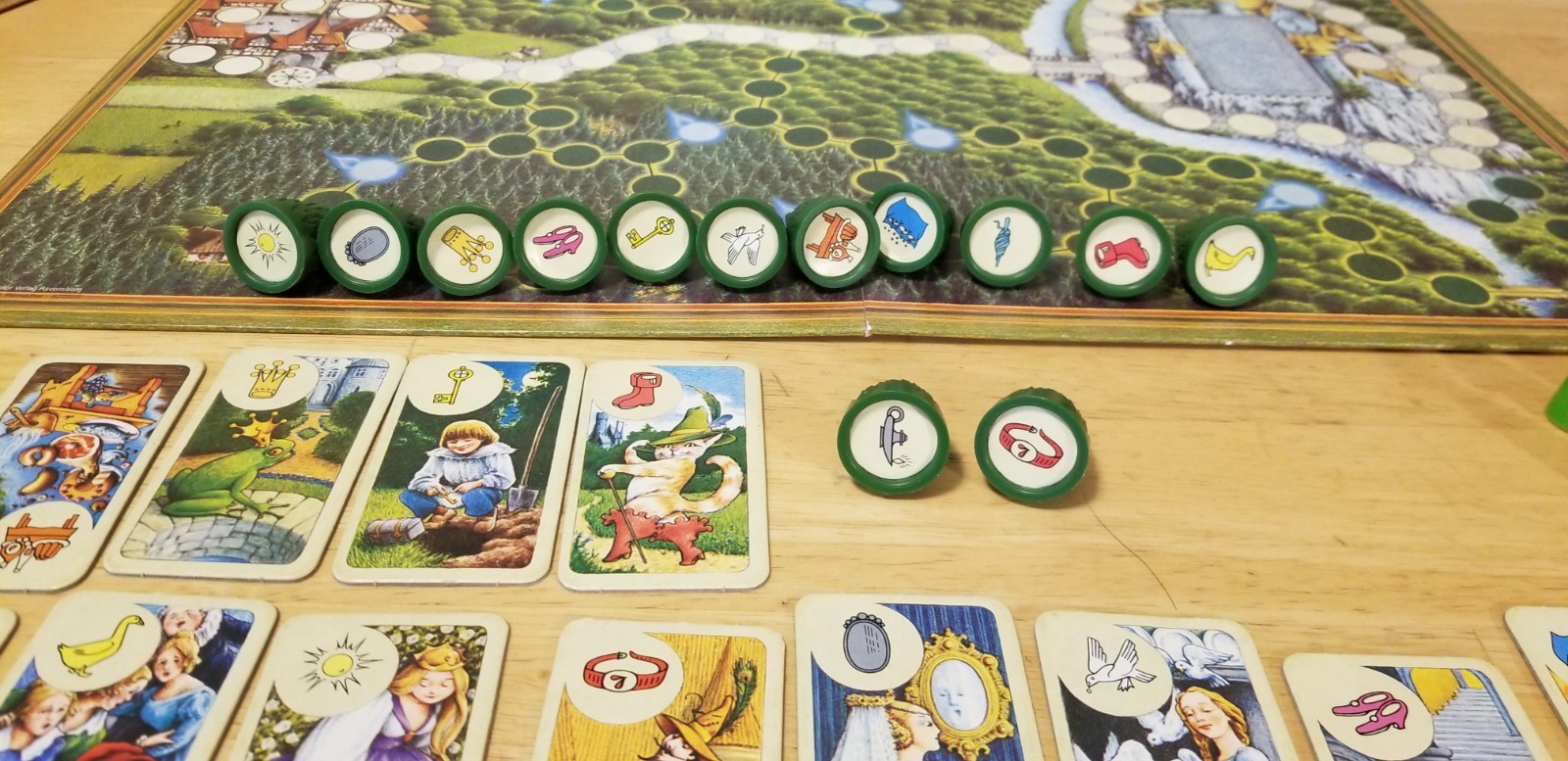Enchanted Forest Ravensburger Vintage 1982 Board Game Complete