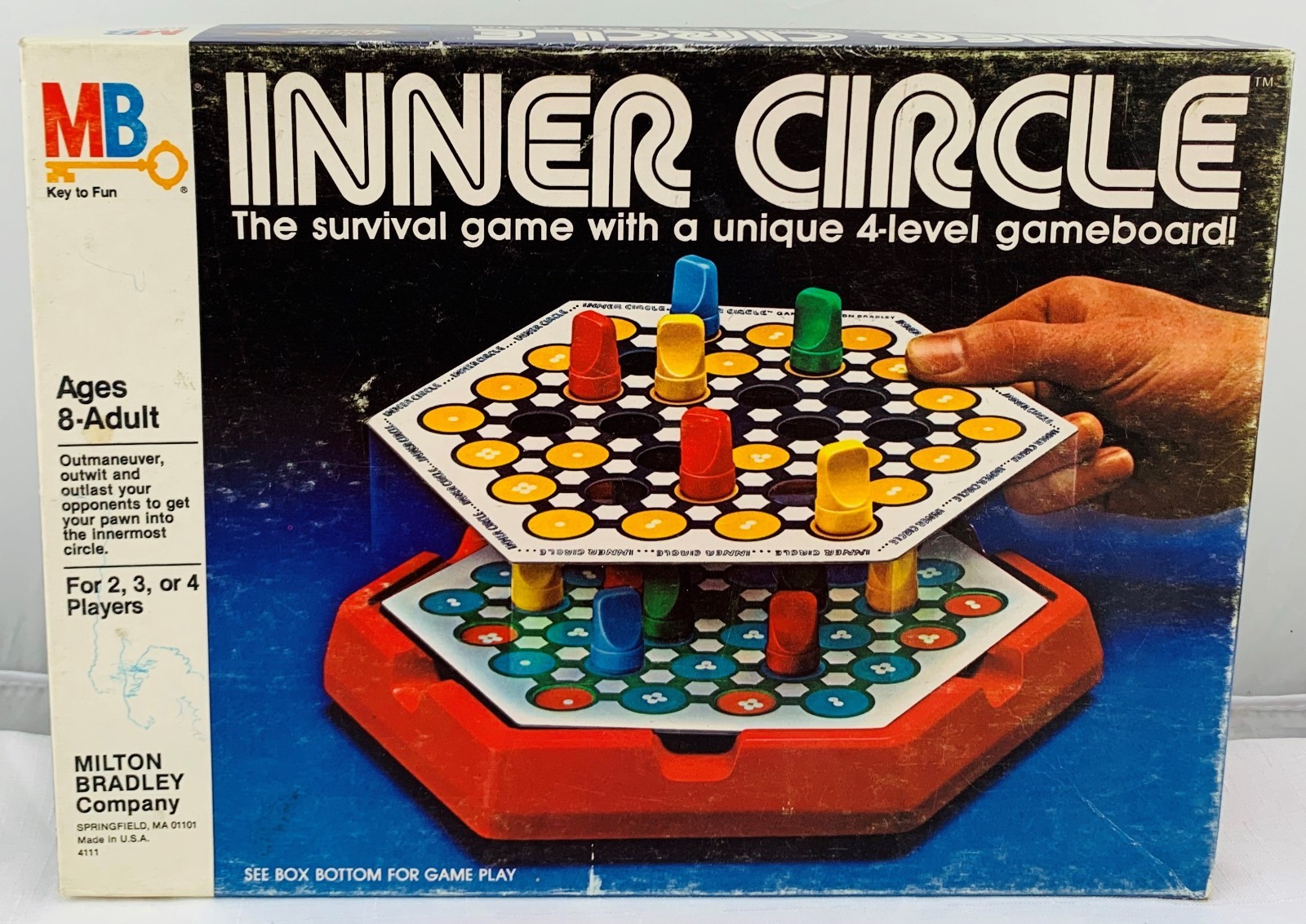 1981 Inner Circle Game by Milton Bradley Compete in Great Condition FREE SHIP