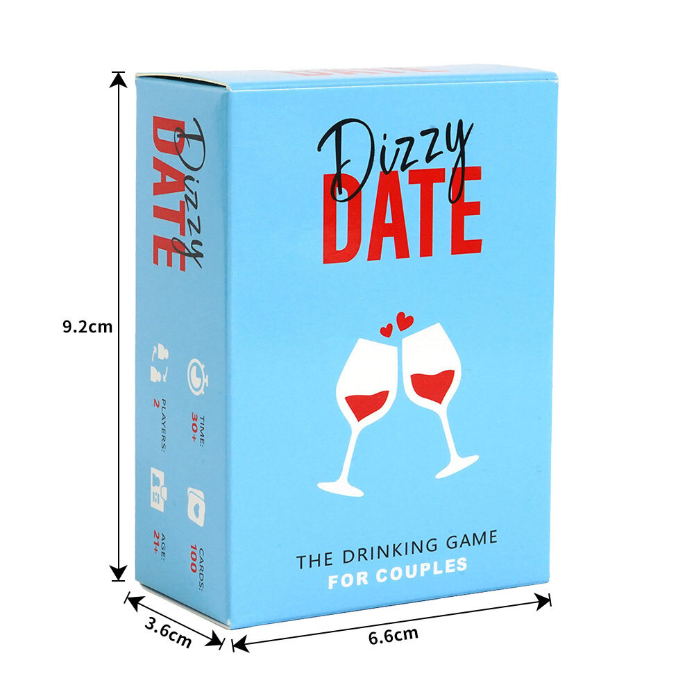 Dizzy Date – the Card Game for Couples, Date Nights, Game Nights, and Parties GN