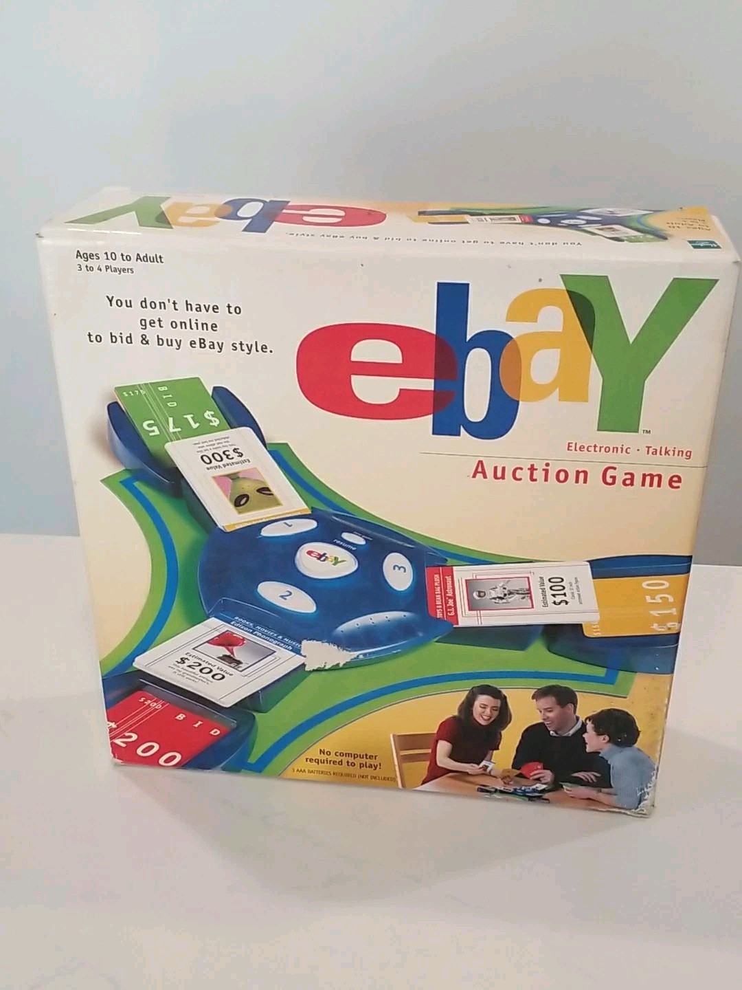 Ebay Electronic Auction Game Parker Brothers 🤖🤖FREE SHIPPING 🤖🤖