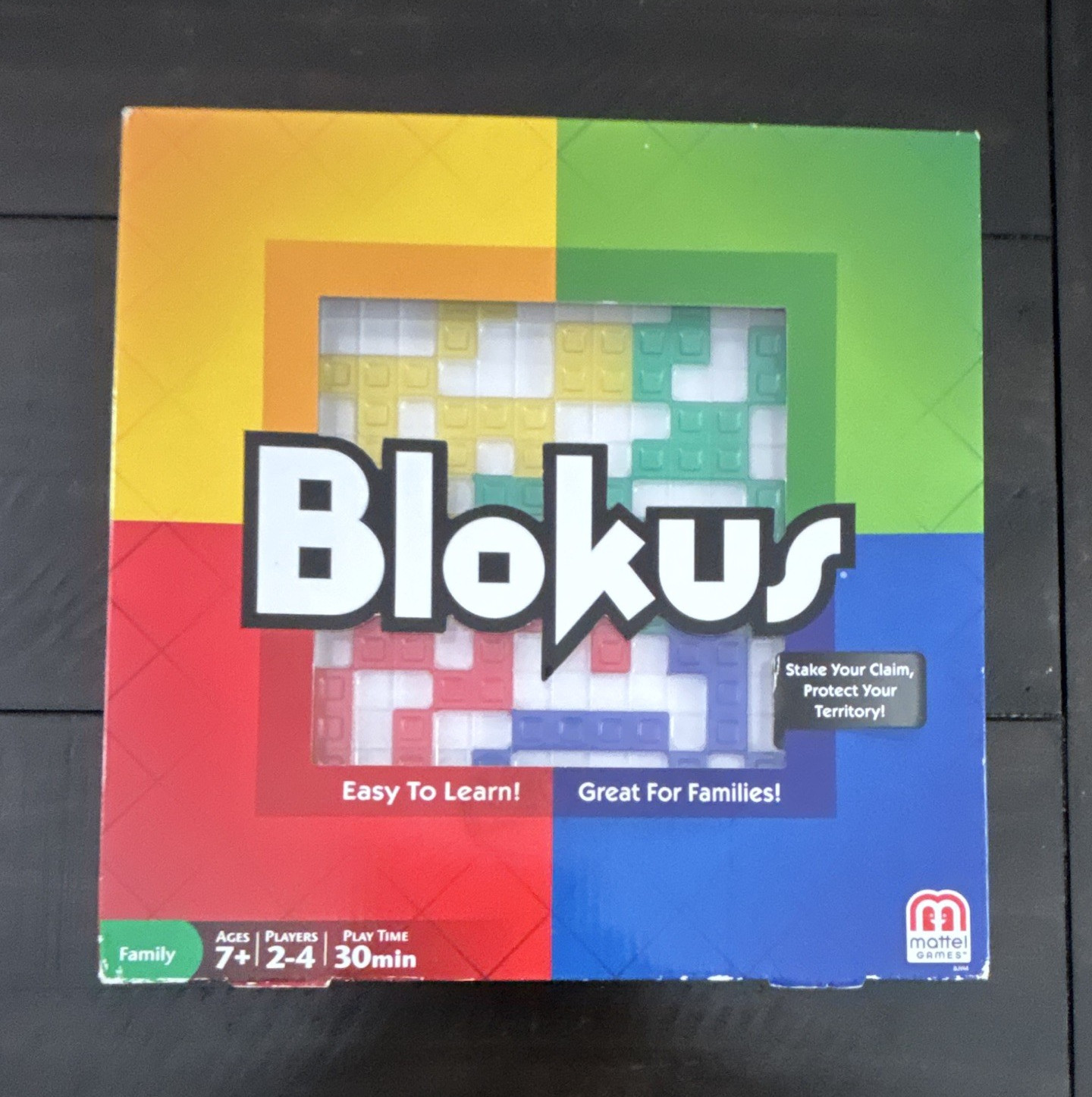 Blokus Strategy Board Game 2-4 Players Age 7+. New, some minor box damage.