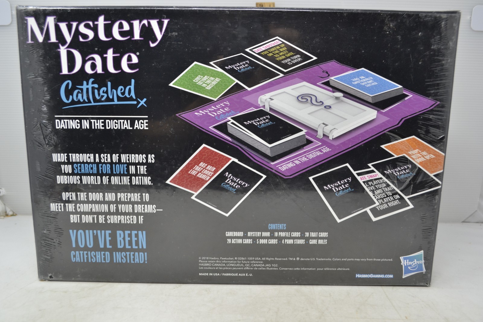 Hasbro Mystery Date Catfished Adults Parody Board Game New and Sealed