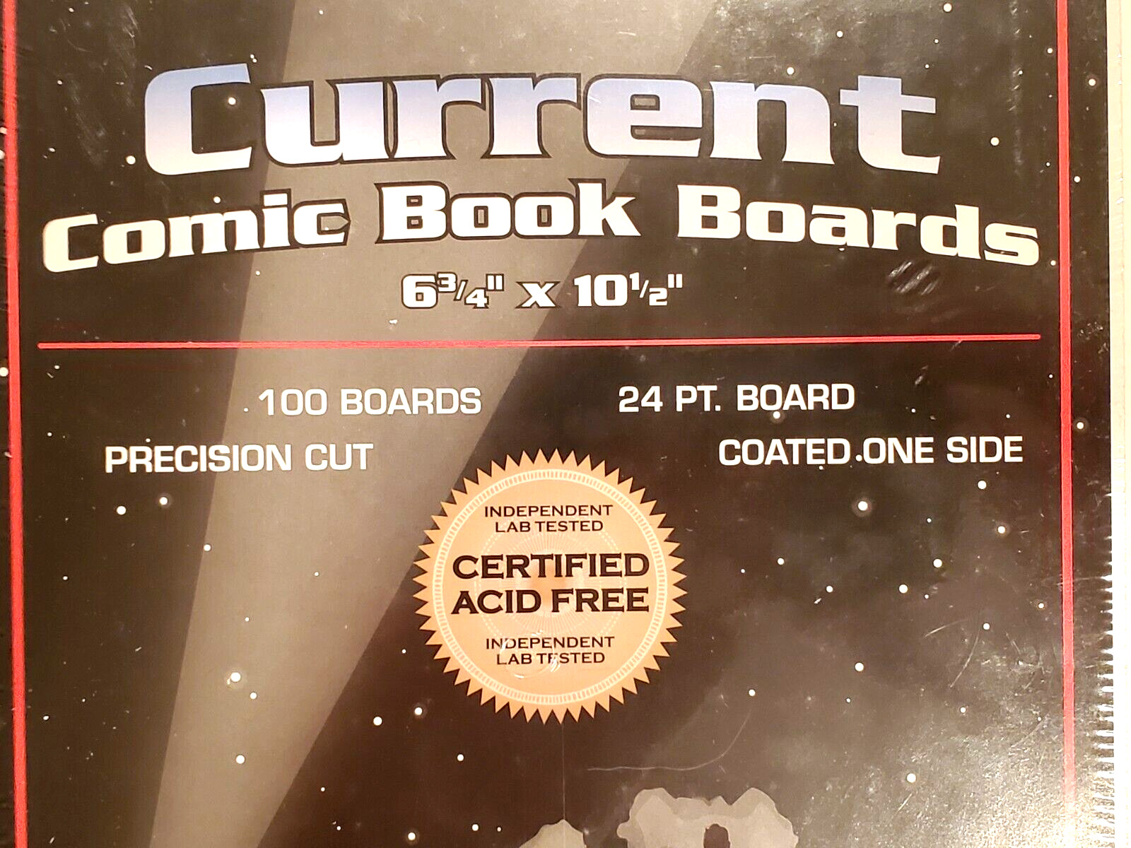 BCW Current Comic Backing Backer Boards Pack of 100 6 3/4 X 10 1/2 Acid Free New