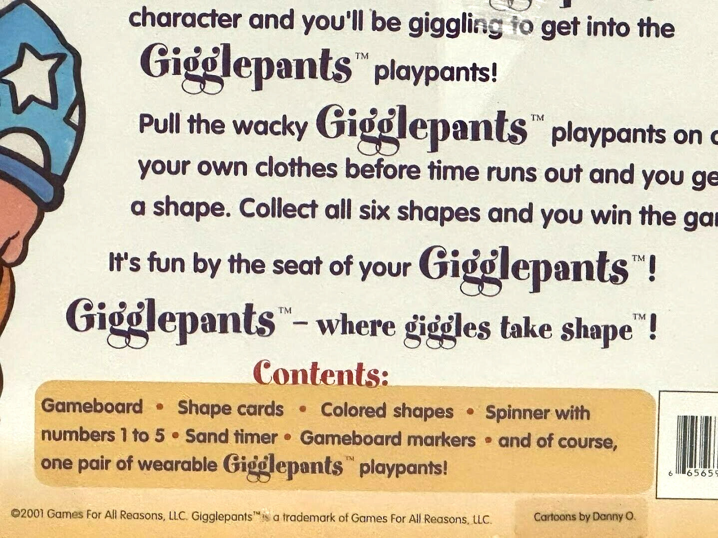 BRAND NEW GIGGLEPANTS CHILDREN’S GAME AGE 3-5 FOR 2-4 PLAYERS