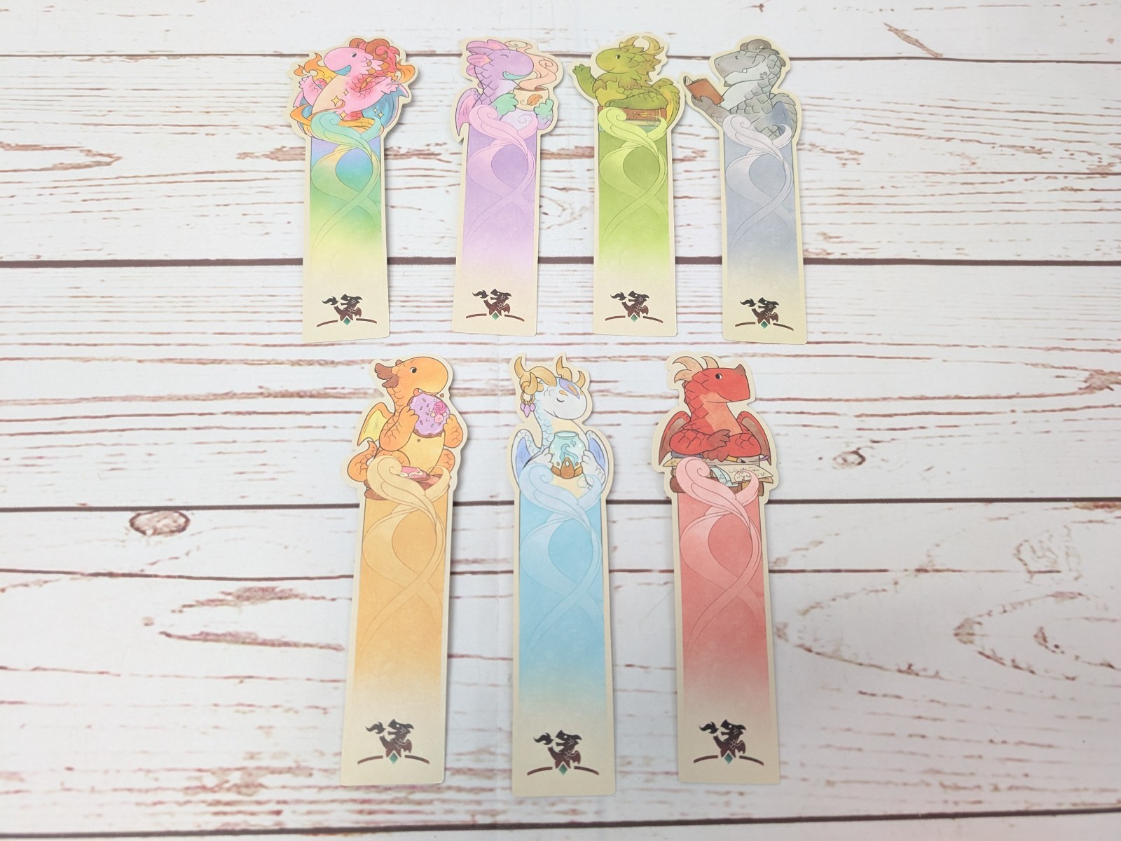 Flamecraft Board Game Sticker Sheets & Bookmarks New Kickstarter Promos Dragons