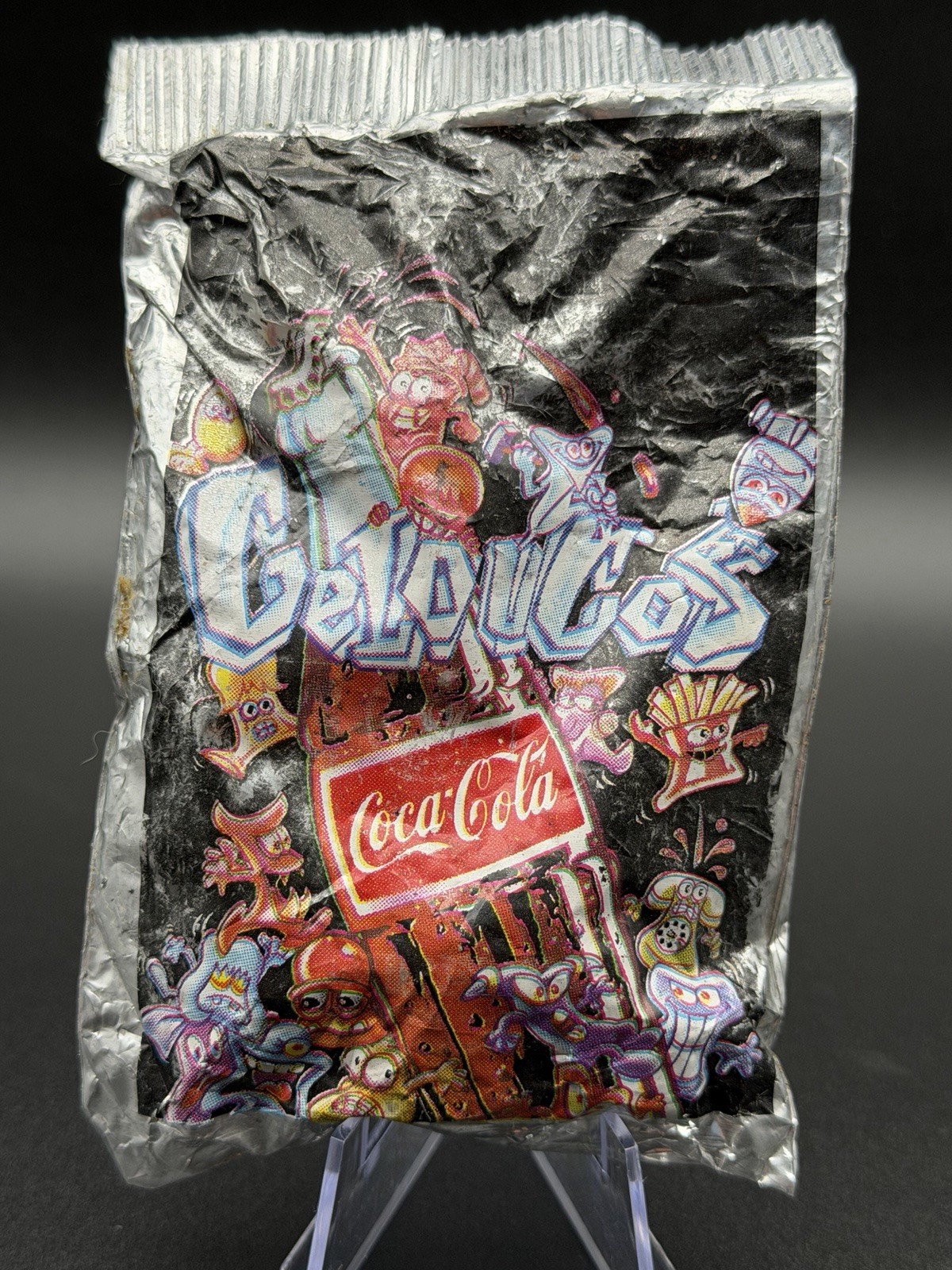 Geloucos Coca-Cola Series 1 Brazil Sealed Pack 2 Figures Card Sticker