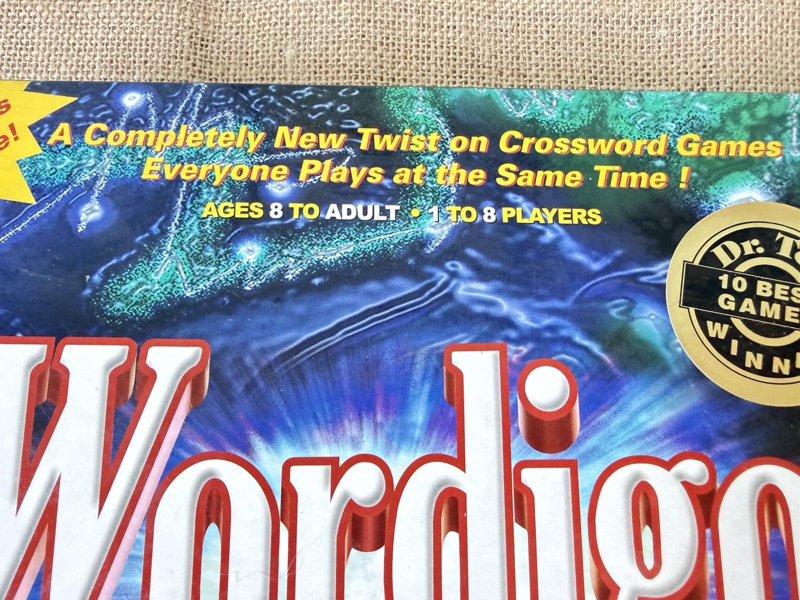 Wordigo Word Game Crossword Board Game Quick Paced Family-Complete