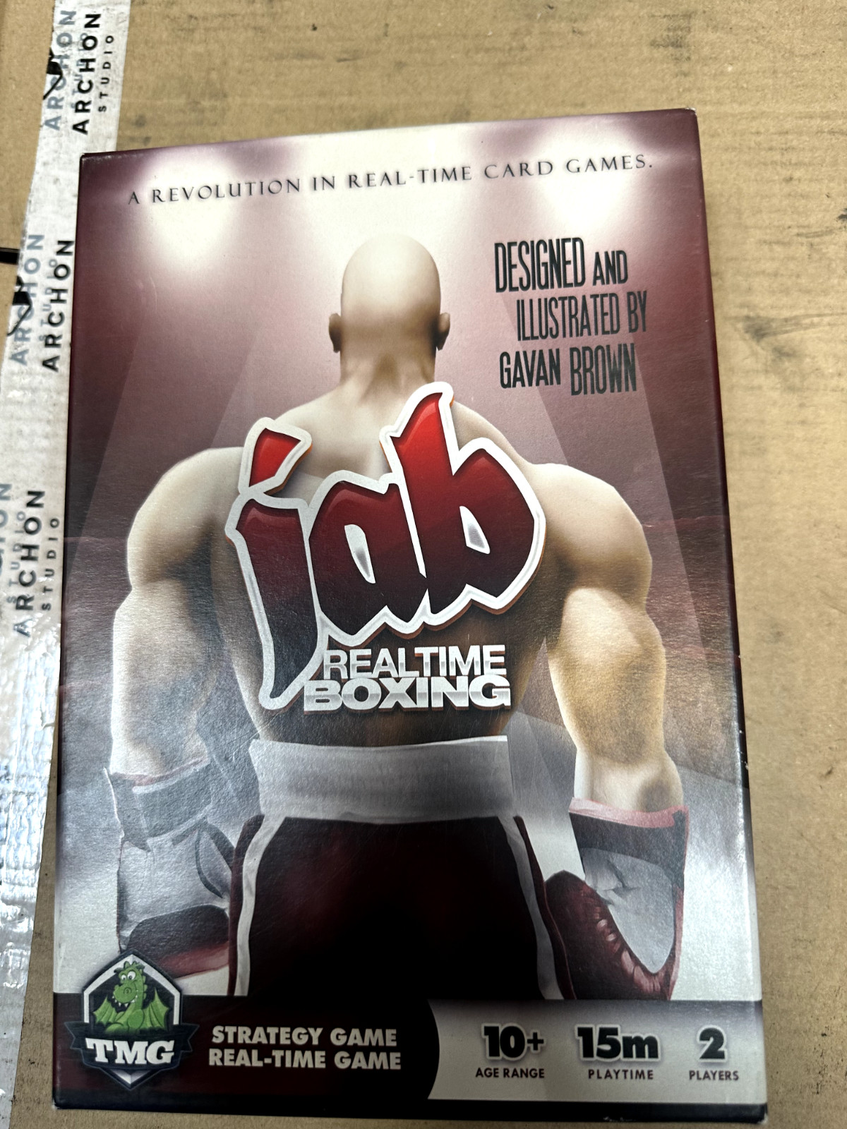 Jab Realtime Boxing Board Card Game NEW FREE SHIPPING
