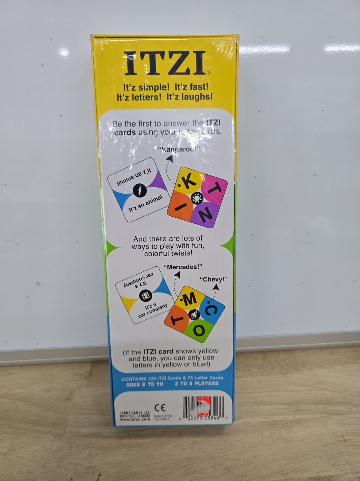 ITZI Matching Card Game By Carma (makers of TENZI & SLAPZI) – New
