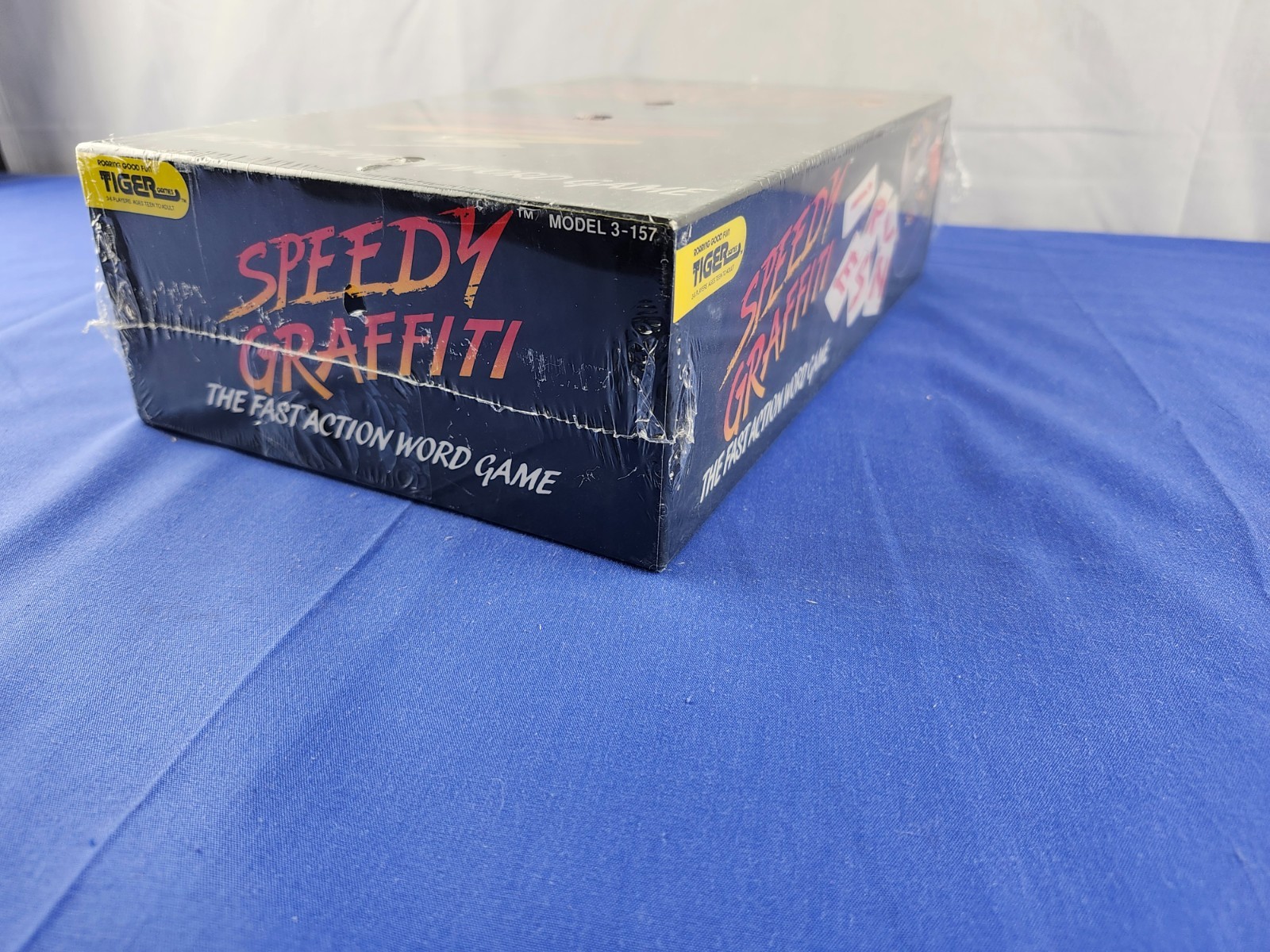 Vintage Tiger Games Speedy Graffiti – the Fast Action Word Game
