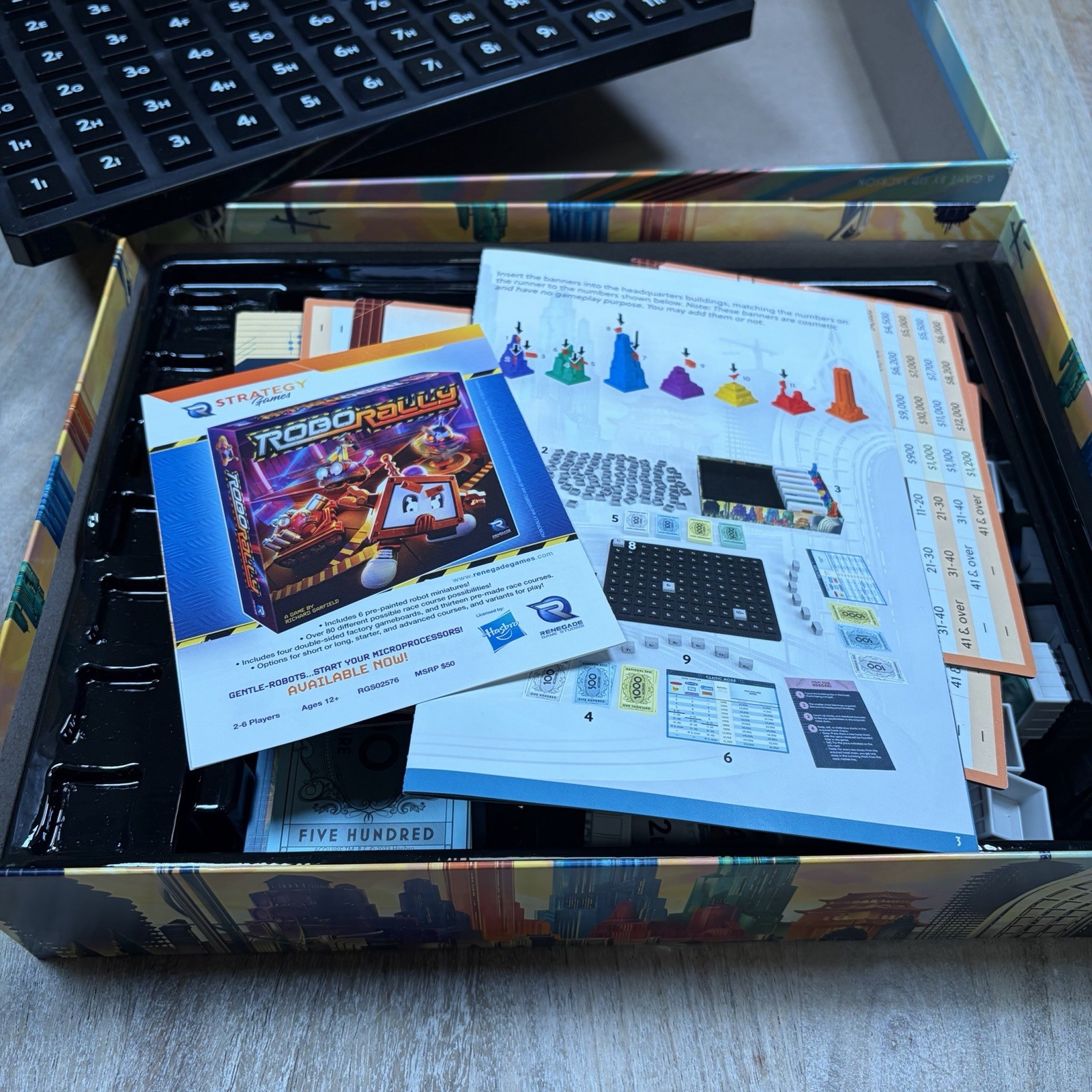 Renegade Game Studios | Acquire Strategy Board Game for 2-6 Players Used