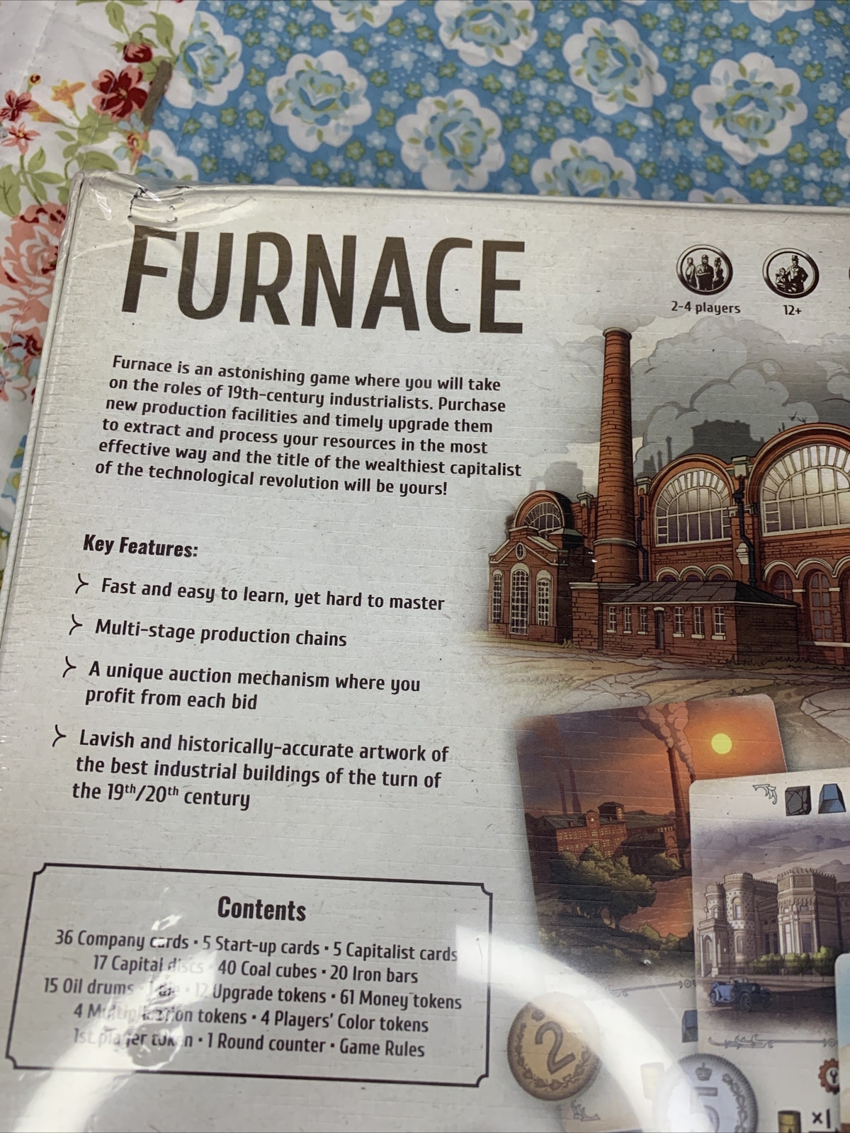 Arcane Wonders Furnace Board Game