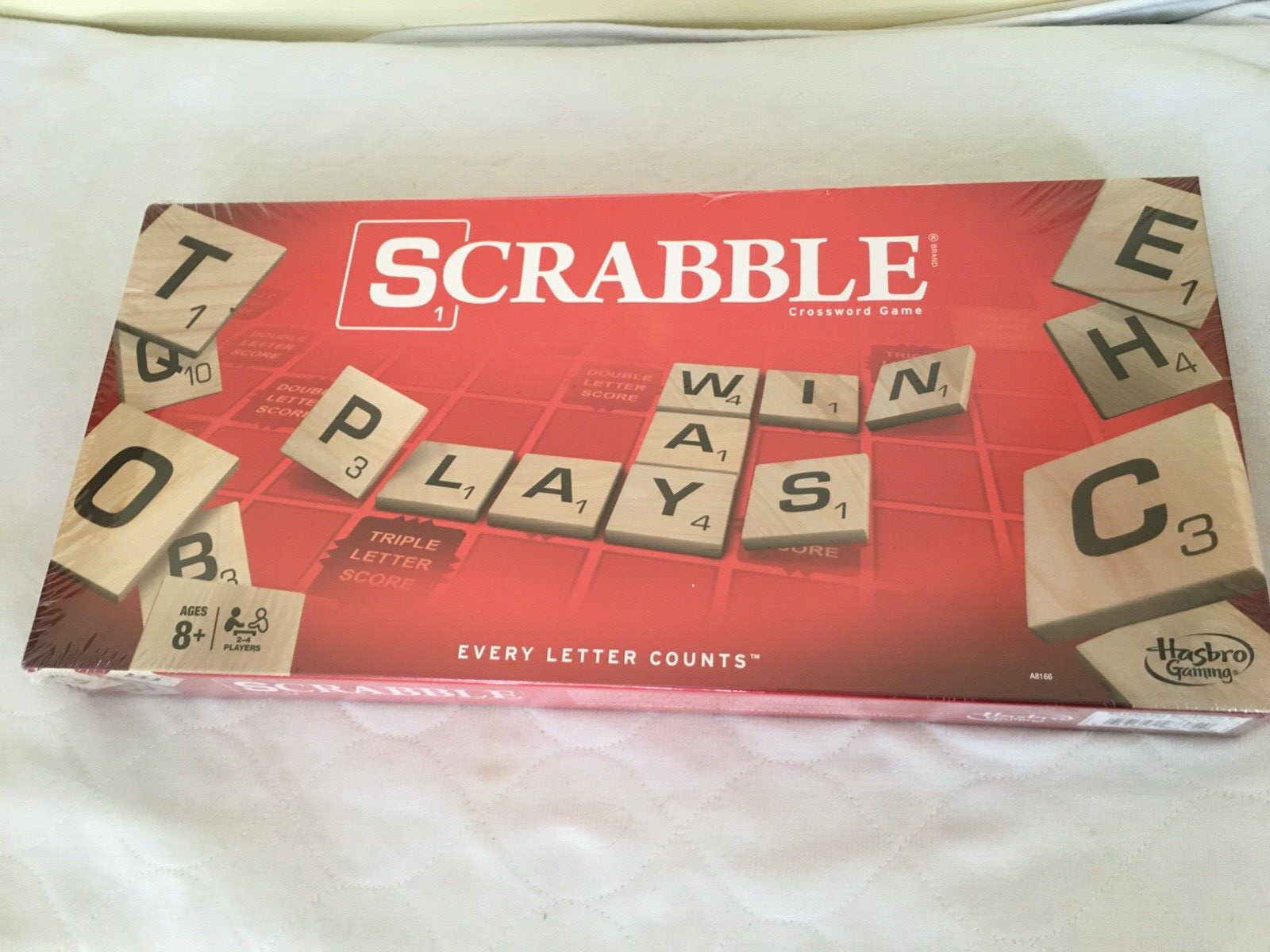 New Scrabble Game the classic crossword game for ages 8+