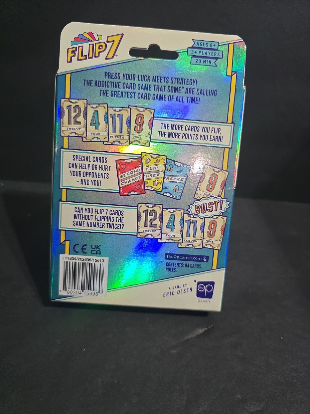Flip 7 Card Game The Ultimate Blend of Press Your Luck & Strategy Fast Paced